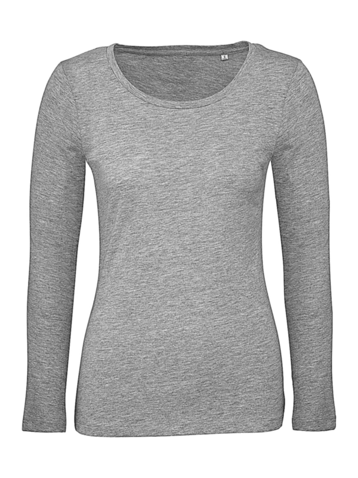 Μακρυμάνικο Γυναικείο Μπλουζάκι TW071 B & C Organic Inspire LSL Sport Grey