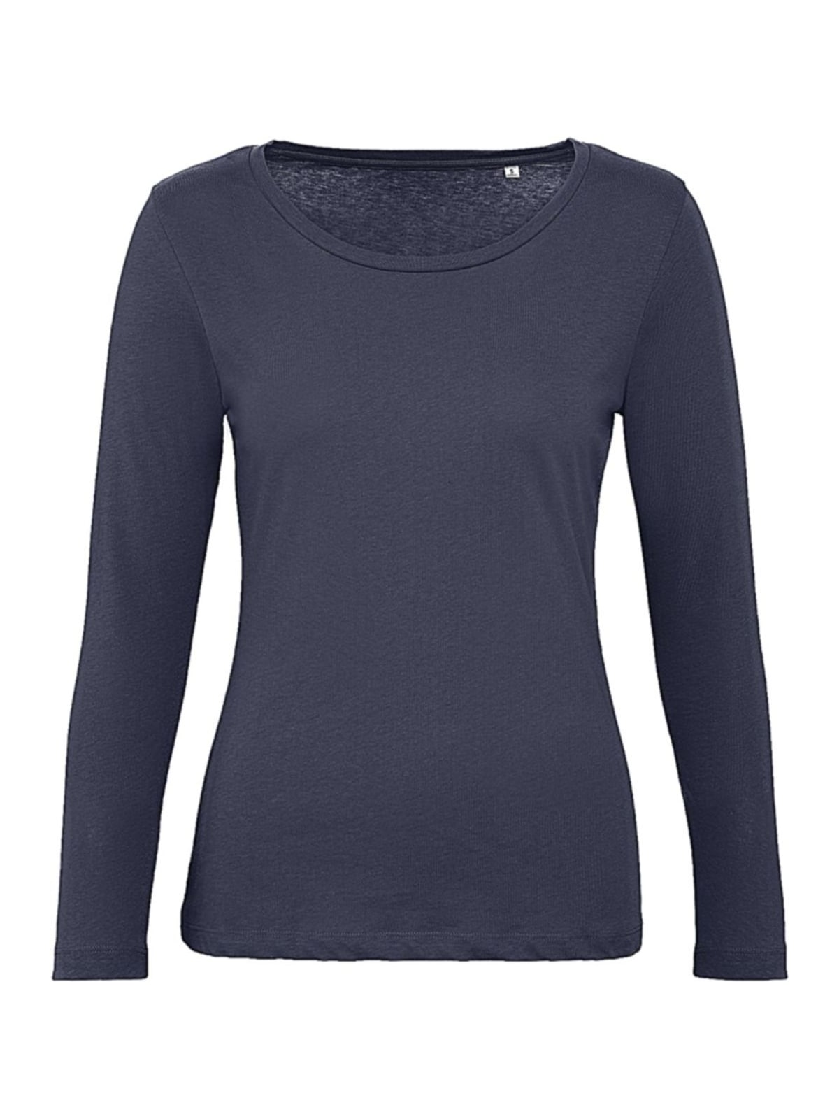 Μακρυμάνικο Γυναικείο Μπλουζάκι TW071 B & C Organic Inspire LSL Navy Blue