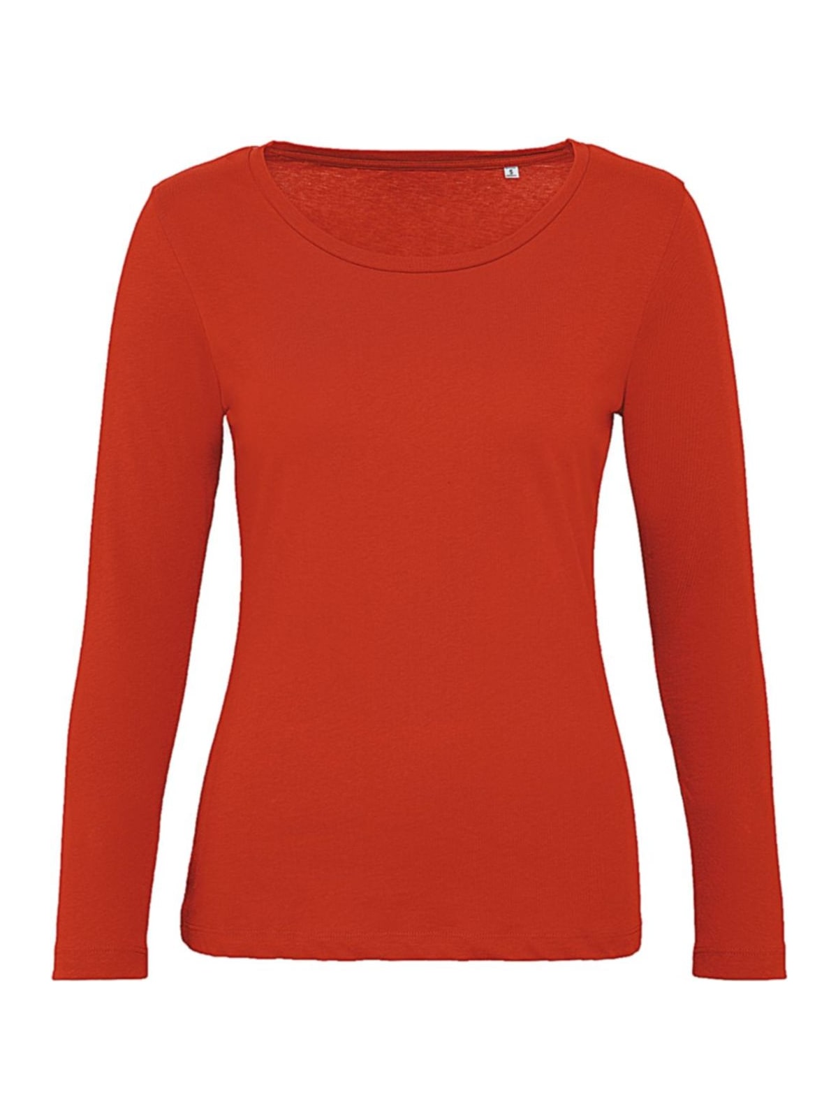Μακρυμάνικο Γυναικείο Μπλουζάκι TW071 B & C Organic Inspire LSL Fire Red