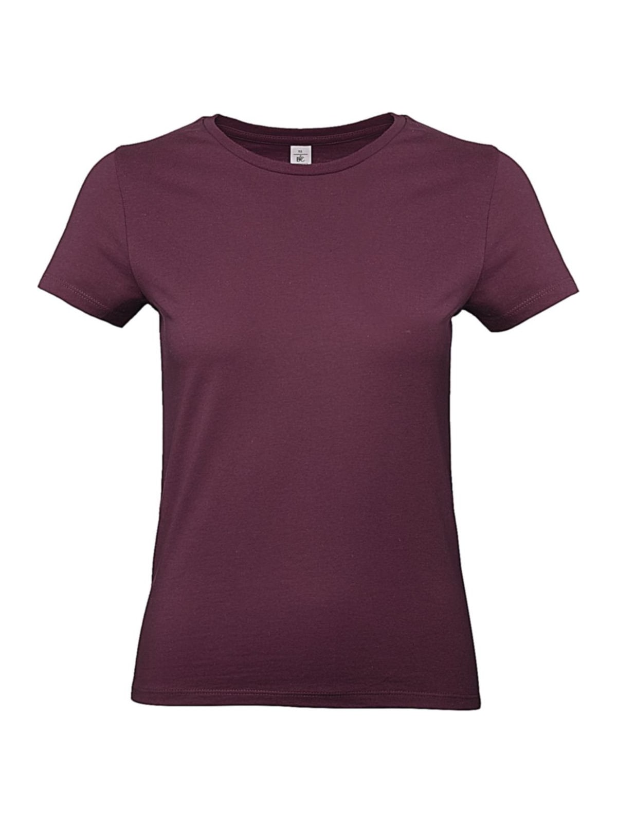 Γυναικείο T-Shirt TW04T B & C E190 Burgundy