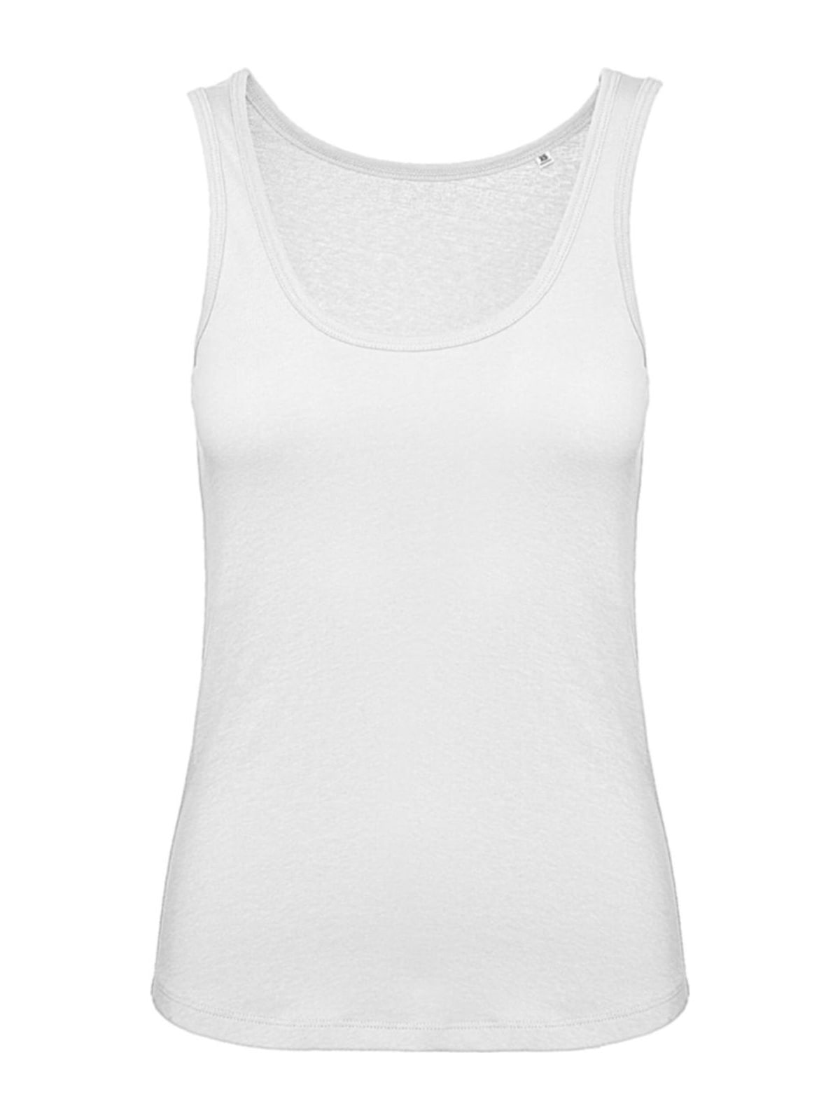 Αμάνικο Γυναικείο Μπλουζάκι TW073 B & C Inspire Organic White