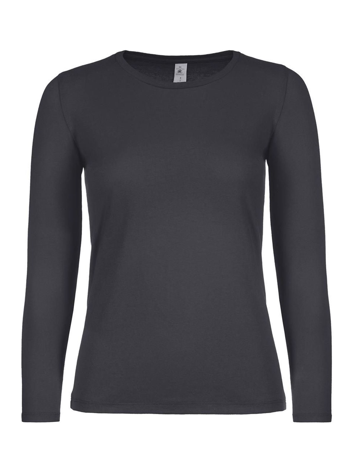 Γυναικείο Μακρυμάνικο T-Shirt TW06T B & C Dark Grey