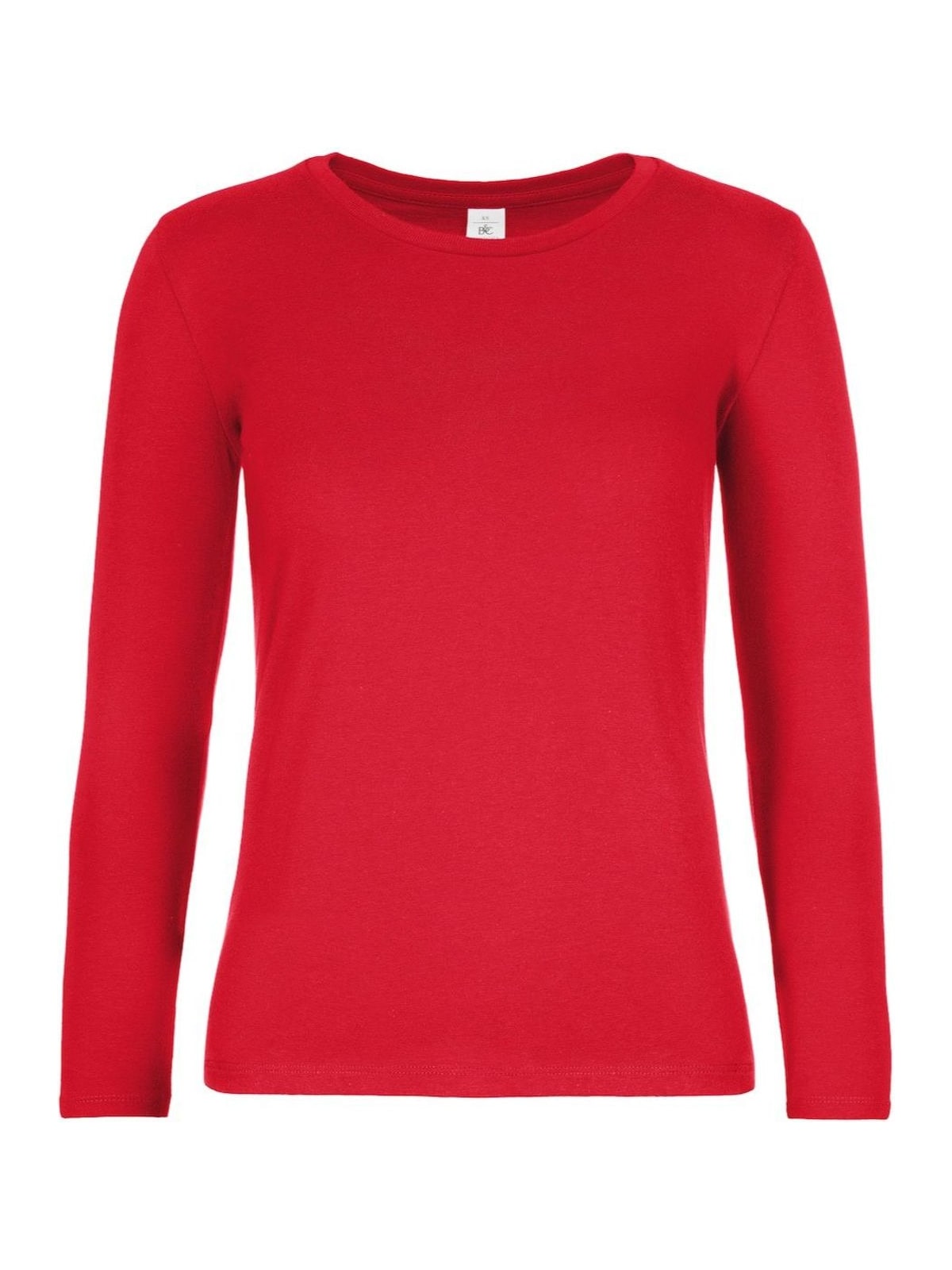 Γυναικείο T-Shirt Μακρυμάνικο TW08T B & C Red