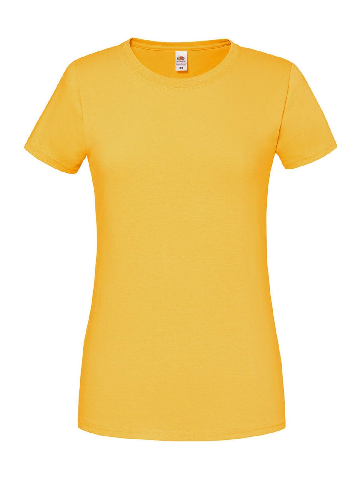 Γυναικείο T-Shirt Iconic 195 Ringspun Premium 61-424-0 Fruit of the Loom Sunflower