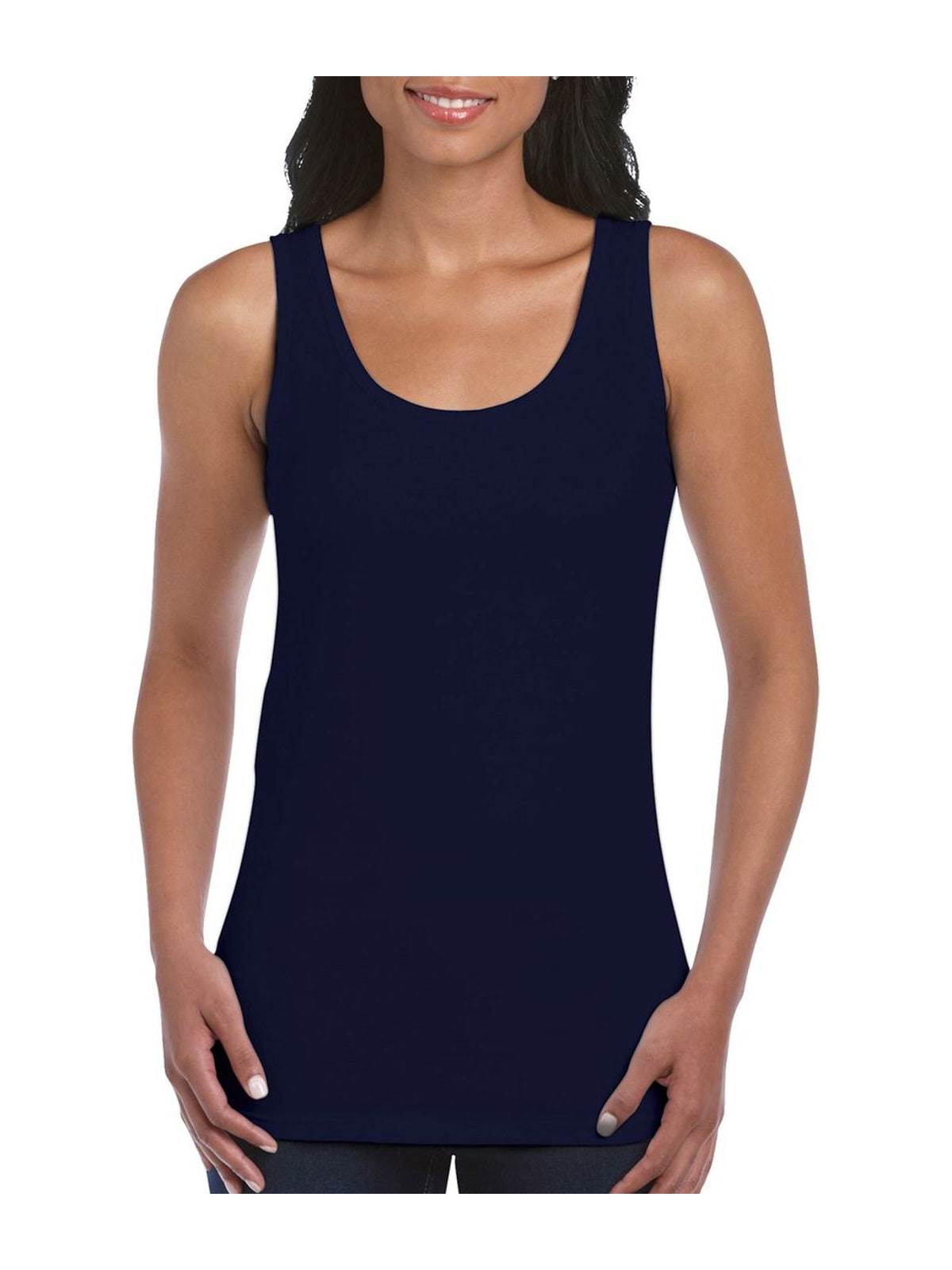 Γυναικείο Tank Top 64200L Gildan Softstyle Navy