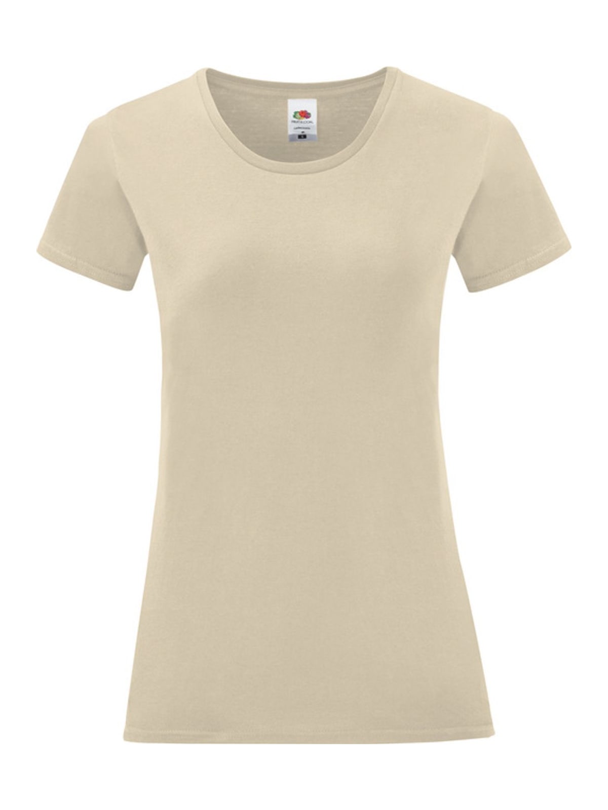 Γυναικείο T-Shirt 61-432-0 Fruit of the Loom Iconic Natural