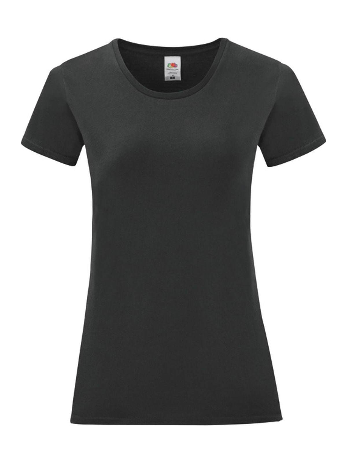 Γυναικείο T-Shirt 61-432-0 Fruit of the Loom Iconic Black