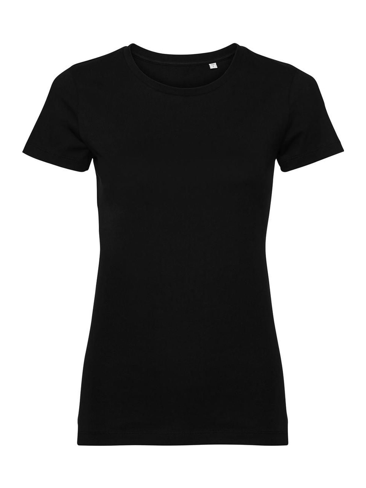 Γυναικείο T-Shirt R-108F-0 Russell Organic White Black