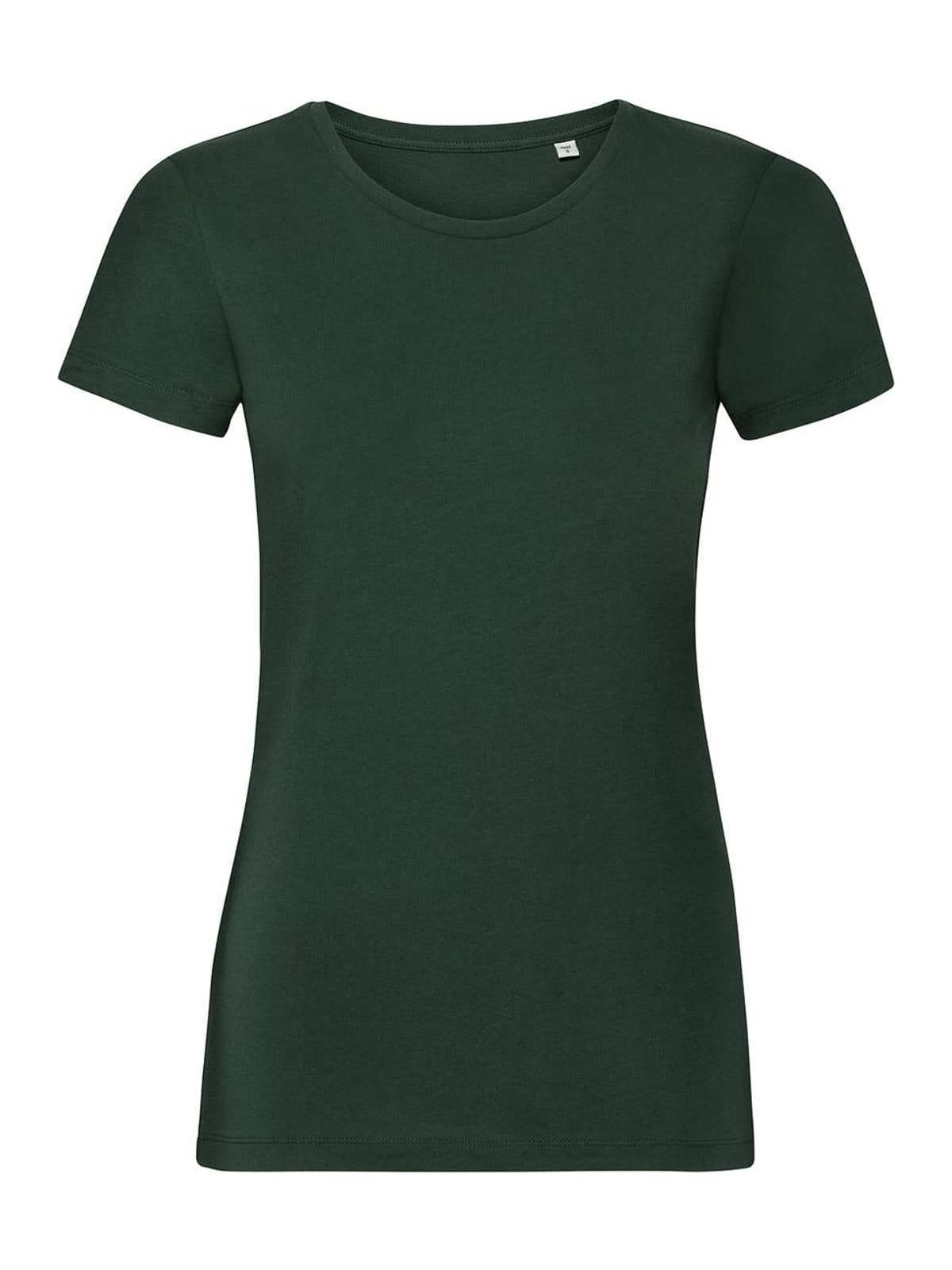 Γυναικείο T-Shirt R-108F-0 Russell Organic White Bottle Green