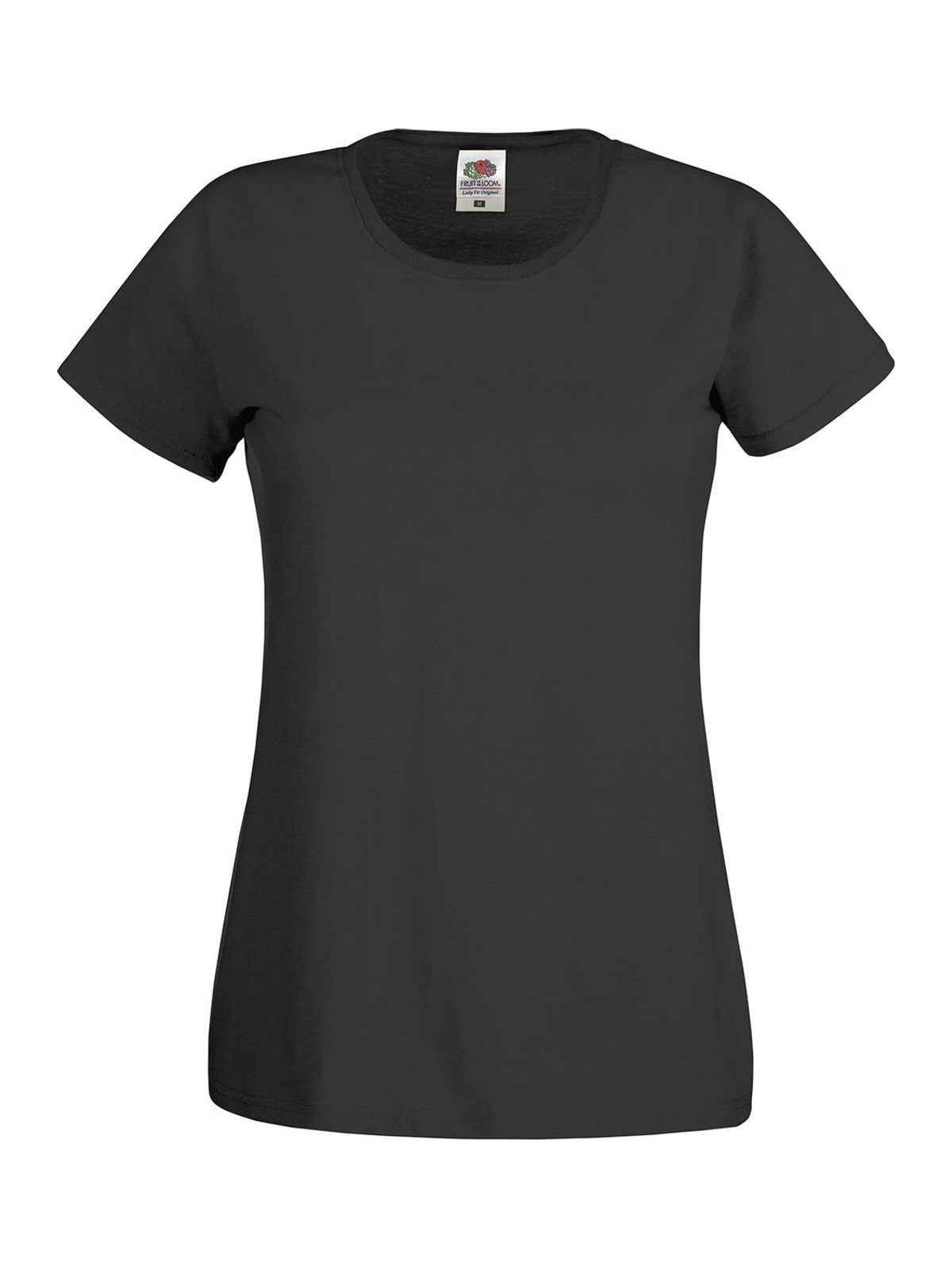 Γυναικείο T-Shirt 61-420-0 Fruit of the Loom Black