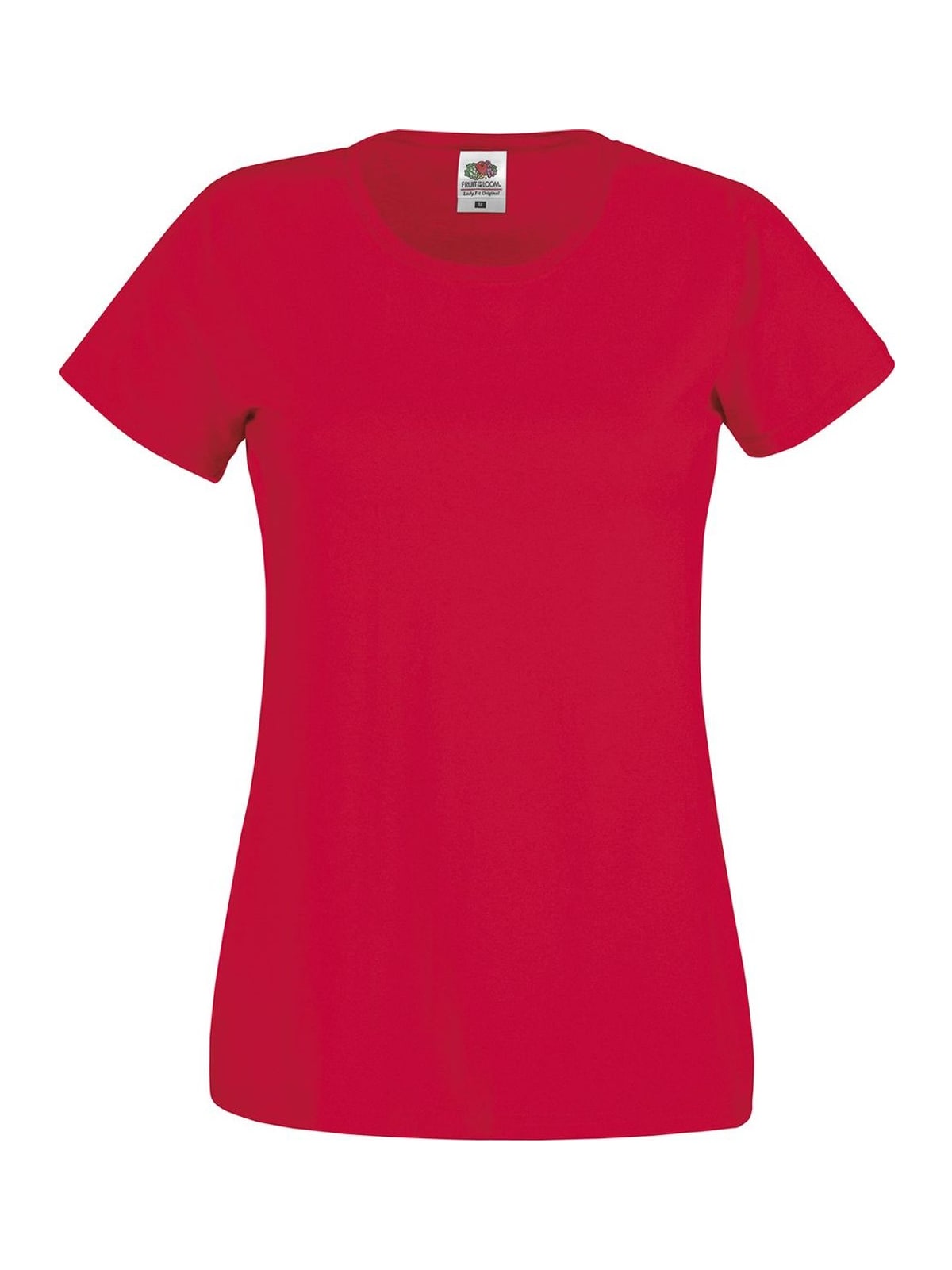 Γυναικείο T-Shirt 61-420-0 Fruit of the Loom Red