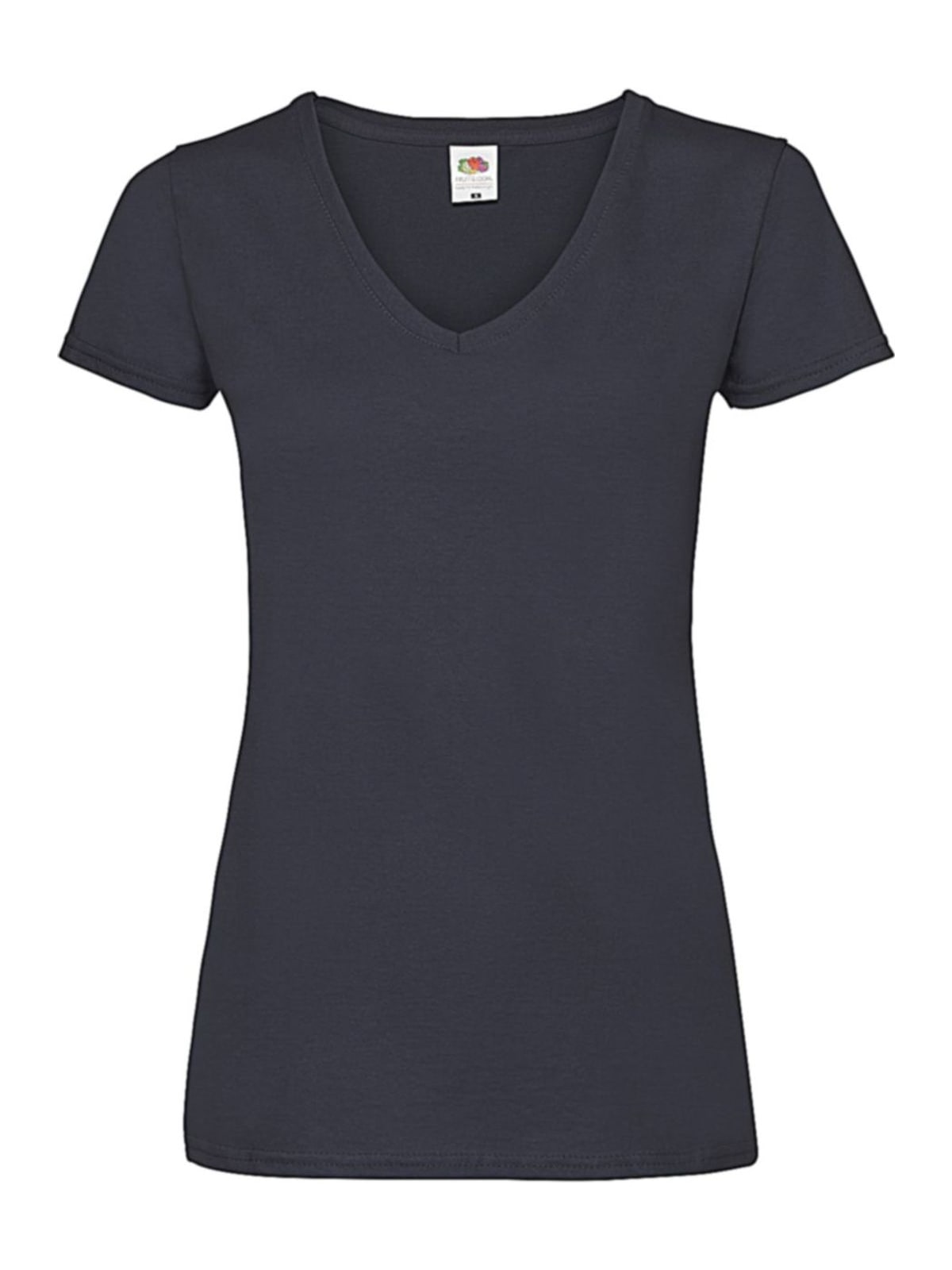 Γυναικείο T-shirt V-Neck 61-398-0 Fruit of the Loom Deep Navy