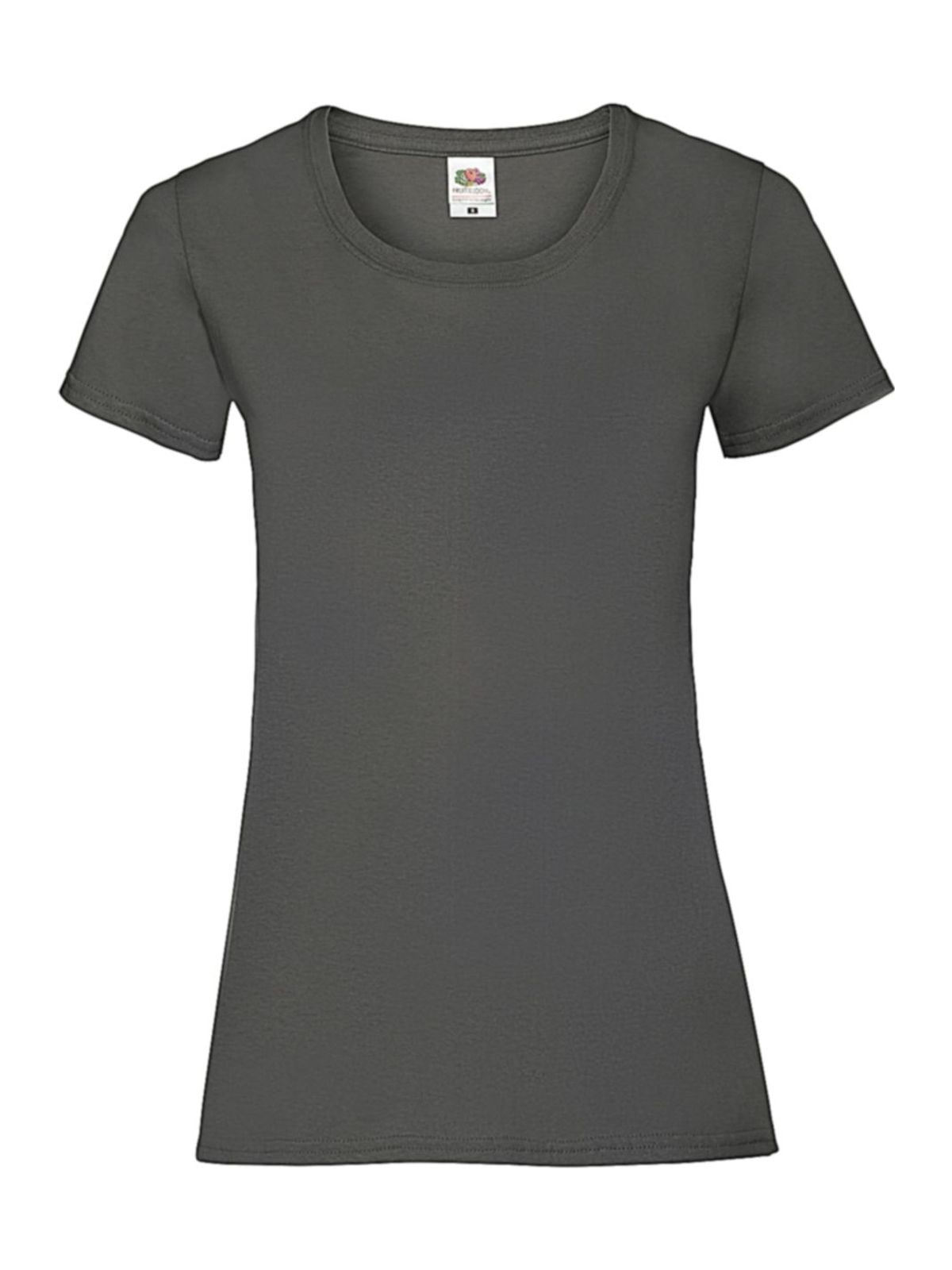 Γυναικείο T-Shirt Lady-Fit Valueweight 61-372-0 Fruit of the Loom Light Graphite