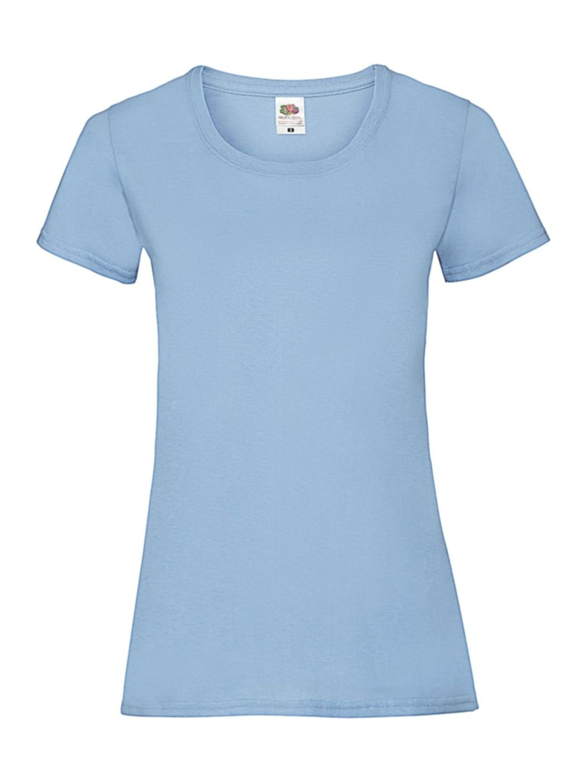 Γυναικείο T-Shirt Lady-Fit Valueweight 61-372-0 Fruit of the Loom Sky Blue