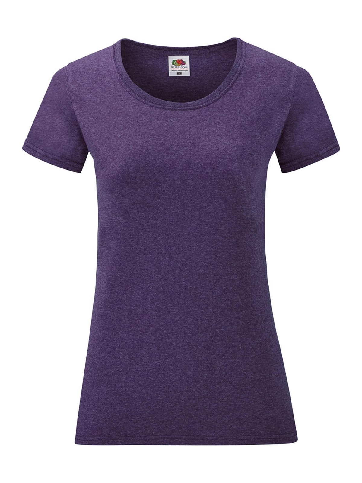 Γυναικείο T-Shirt Lady-Fit Valueweight 61-372-0 Fruit of the Loom Heather Purple