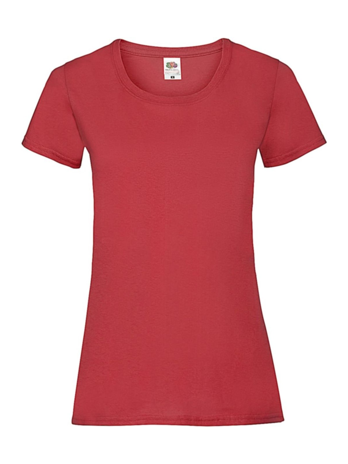 Γυναικείο T-Shirt Lady-Fit Valueweight 61-372-0 Fruit of the Loom Red