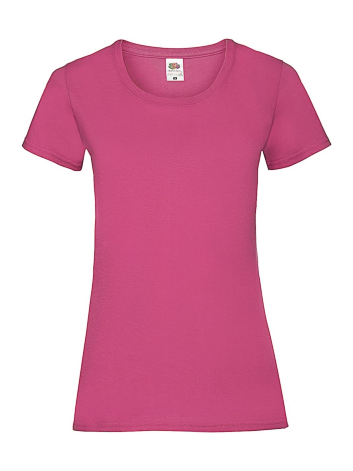 Γυναικείο T-Shirt Lady-Fit Valueweight 61-372-0 Fruit of the Loom Fuchsia