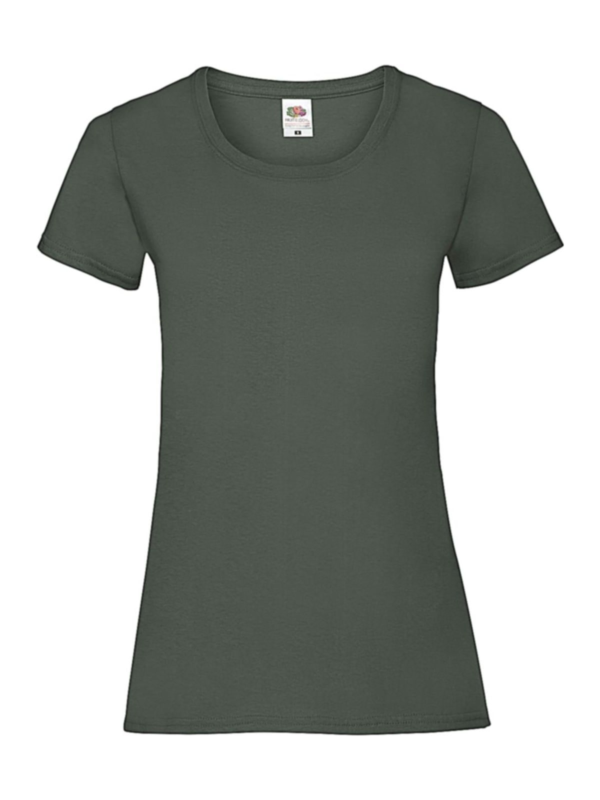 Γυναικείο T-Shirt Lady-Fit Valueweight 61-372-0 Fruit of the Loom Bottle Green