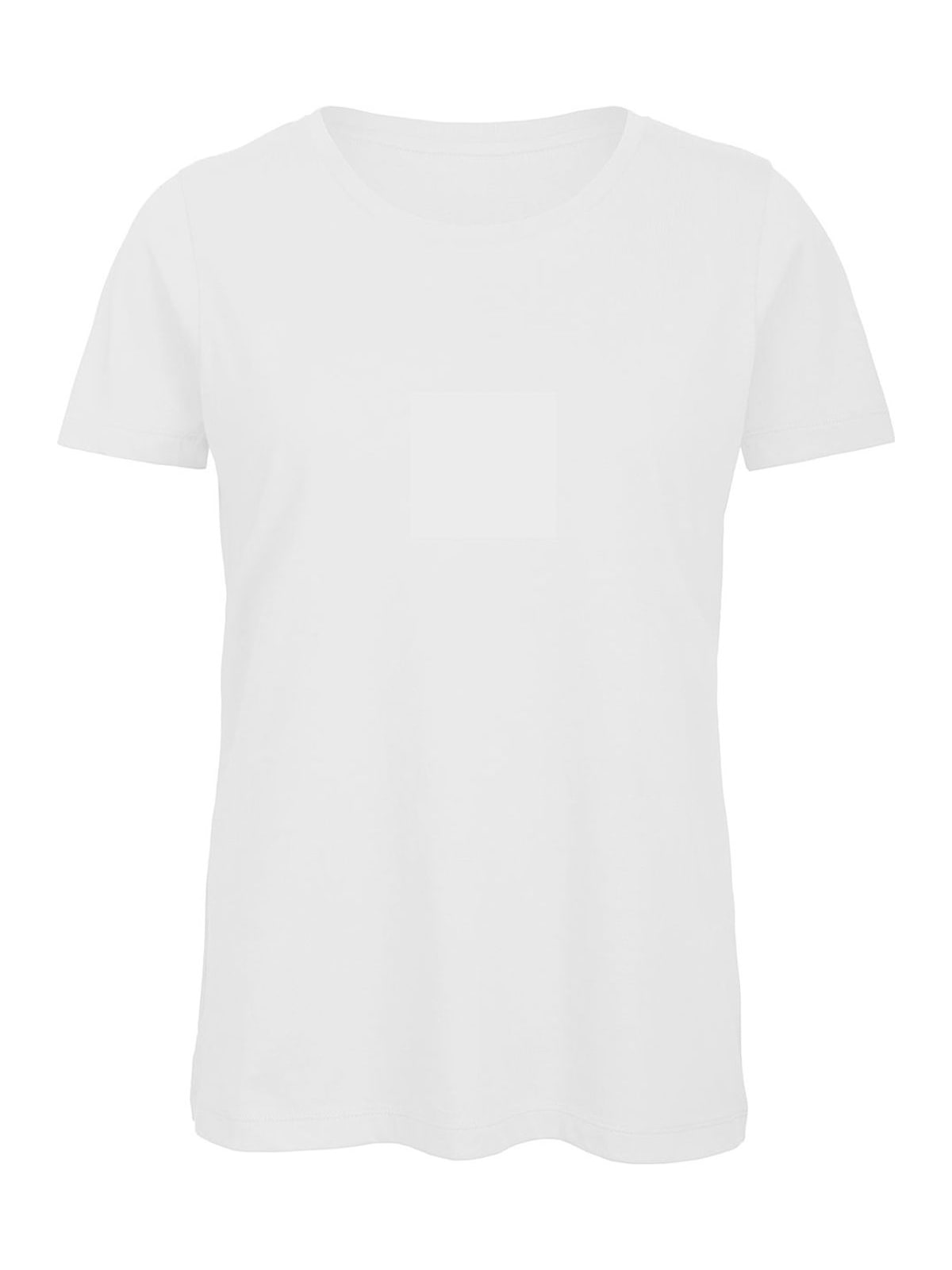 Γυναικείο T-Shirt TW043 B&C από 100% Οργανικό Βαμβάκι White