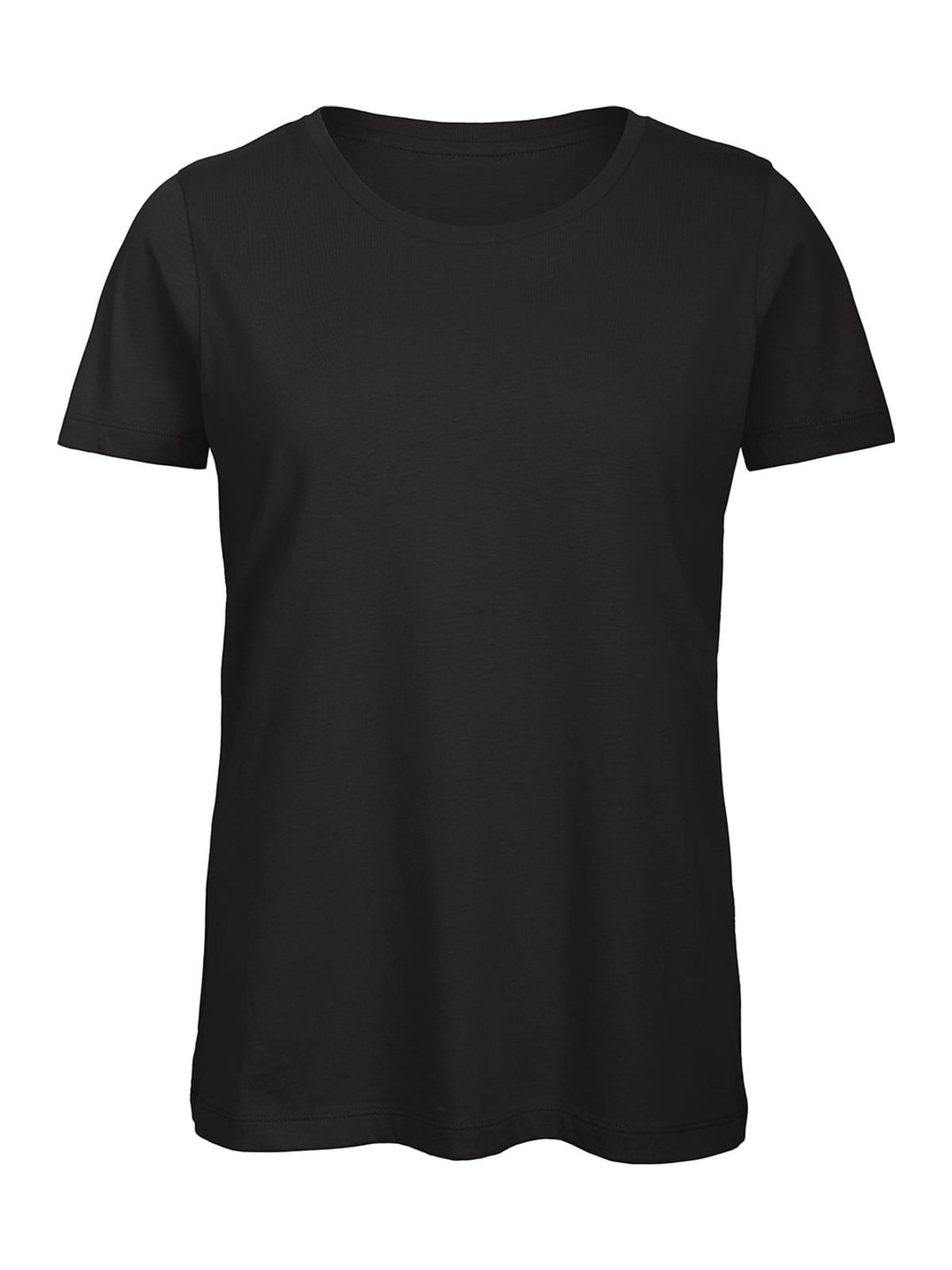 Γυναικείο T-Shirt TW043 B&C από 100% Οργανικό Βαμβάκι Black
