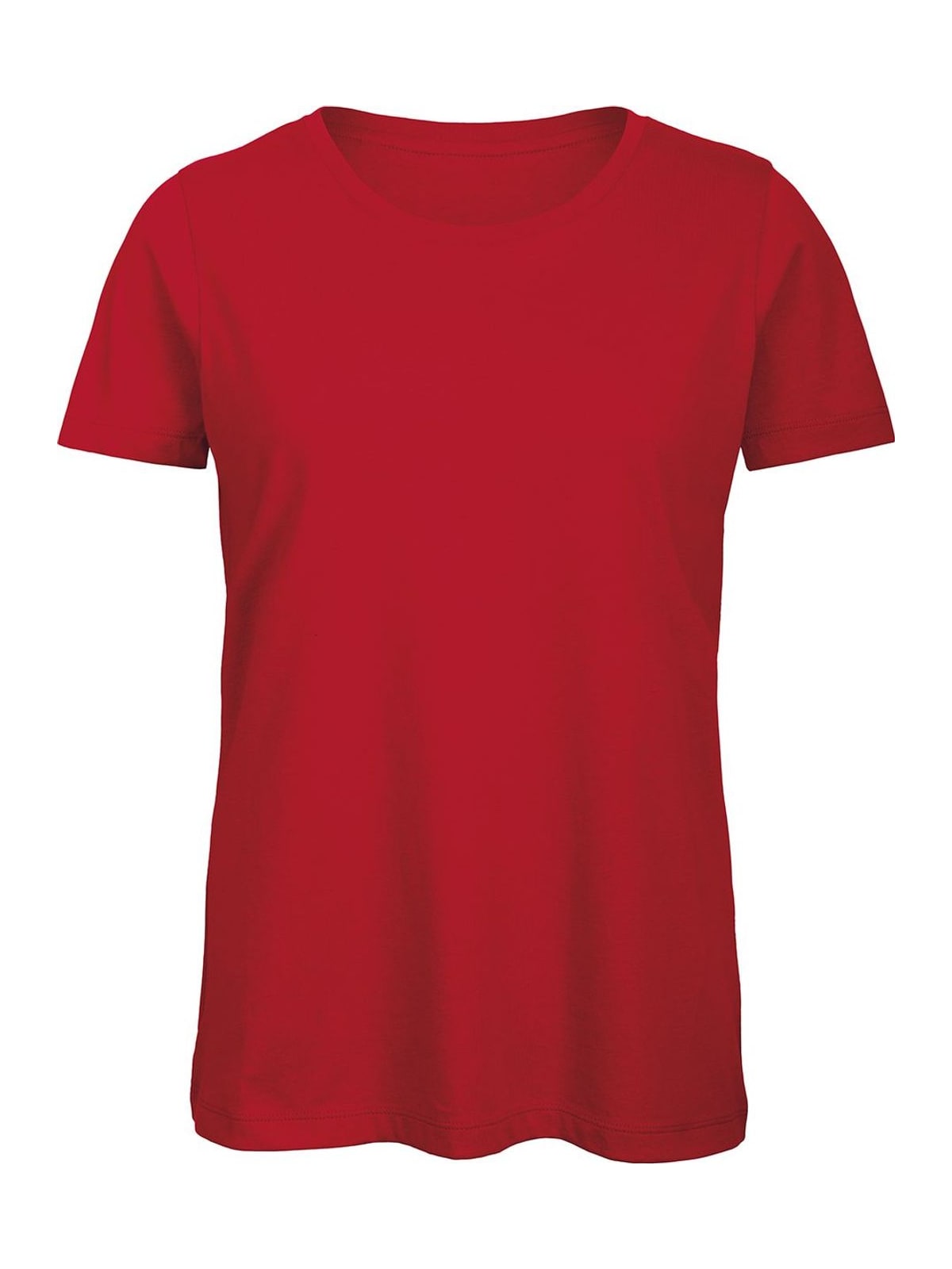 Γυναικείο T-Shirt TW043 B&C από 100% Οργανικό Βαμβάκι Red