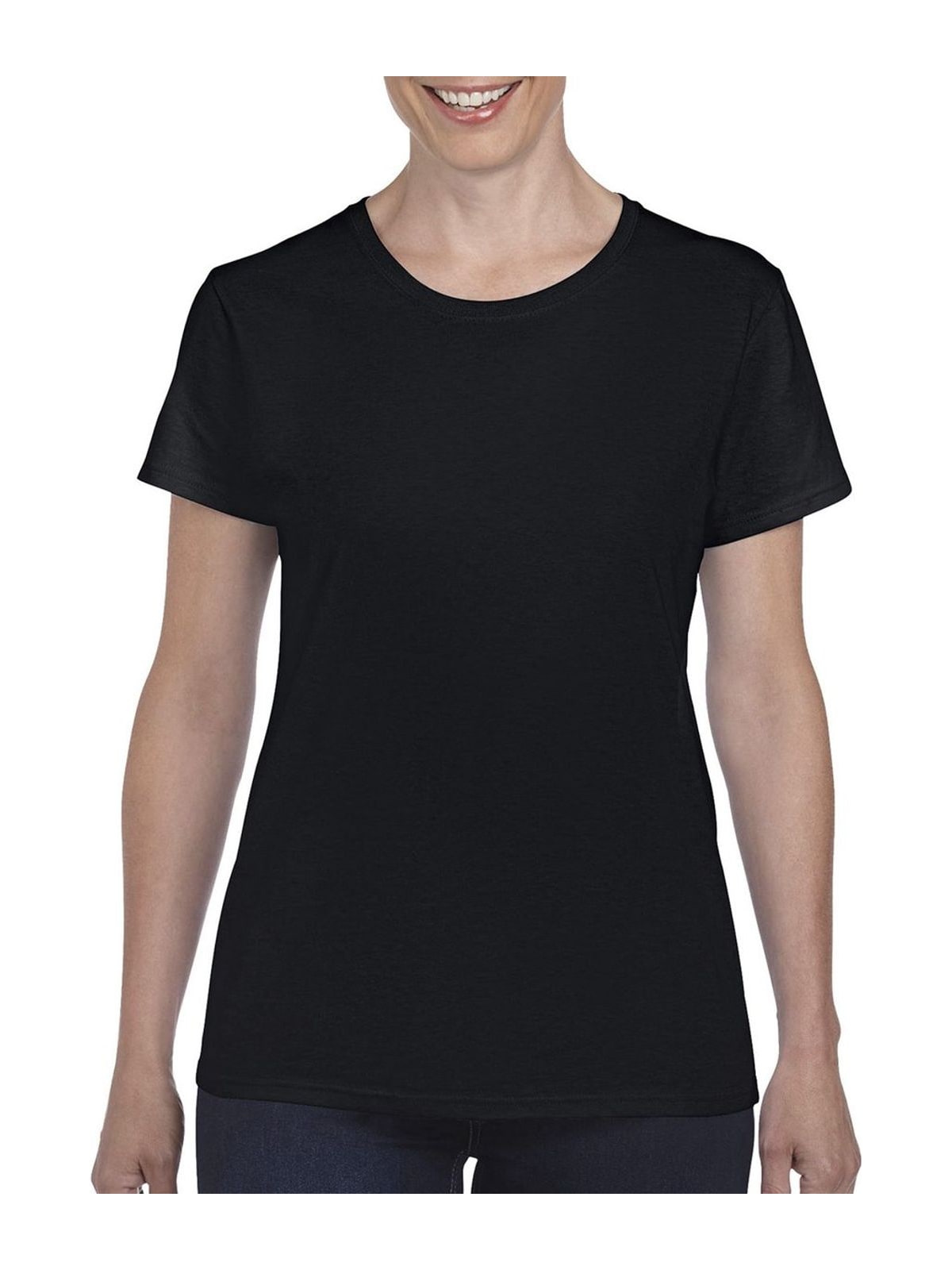 Γυναικείο T-Shirt Heavy Cotton 5000L Gildan Black