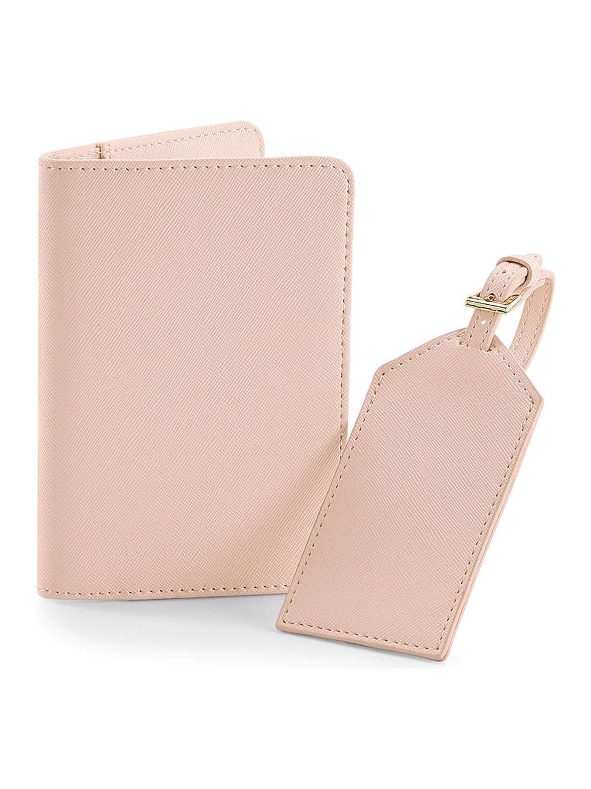 Θήκη διαβατηρίου & ετικέτα αποσκευών Travel Set Bag Base BG755 Soft Pink