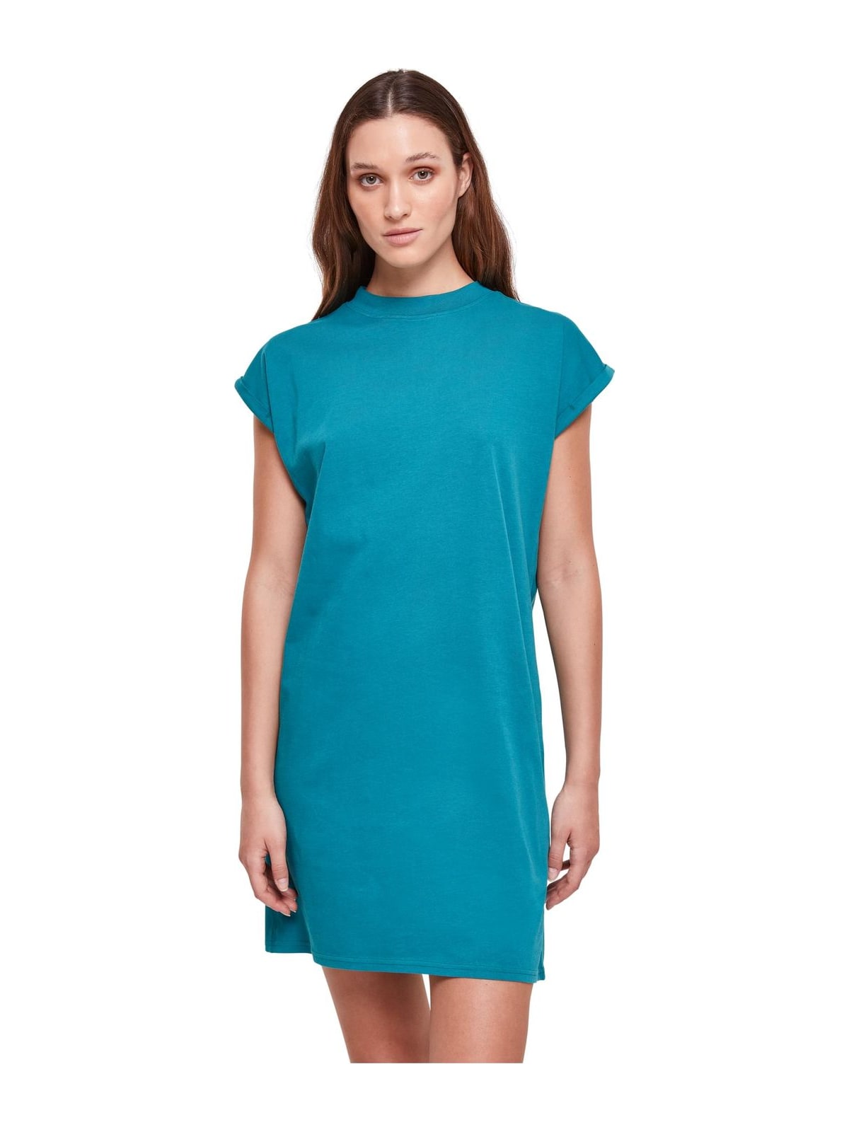 Ladies Turtle Extended Shoulder Dress UC Ladies TB1910 watergreen