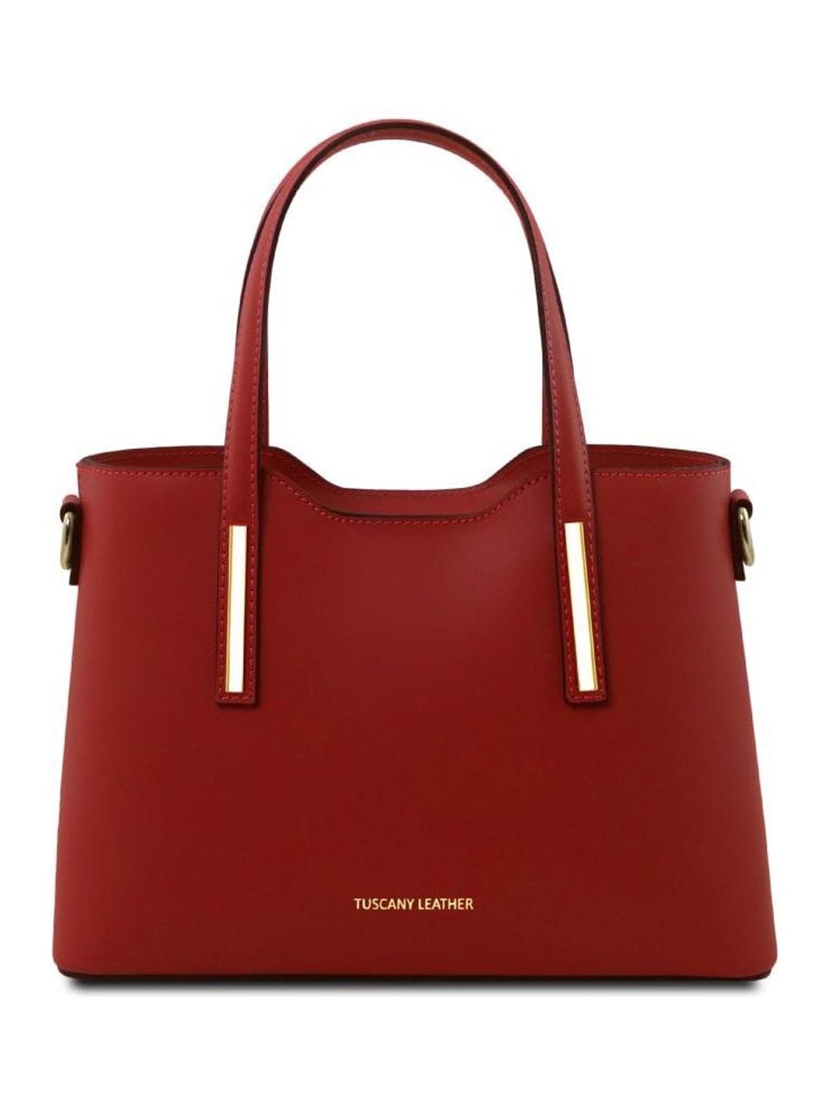 Γυναικεία Τσάντα Δερμάτινη TL141521 Tuscany Leather Olimpia S Κόκκινο