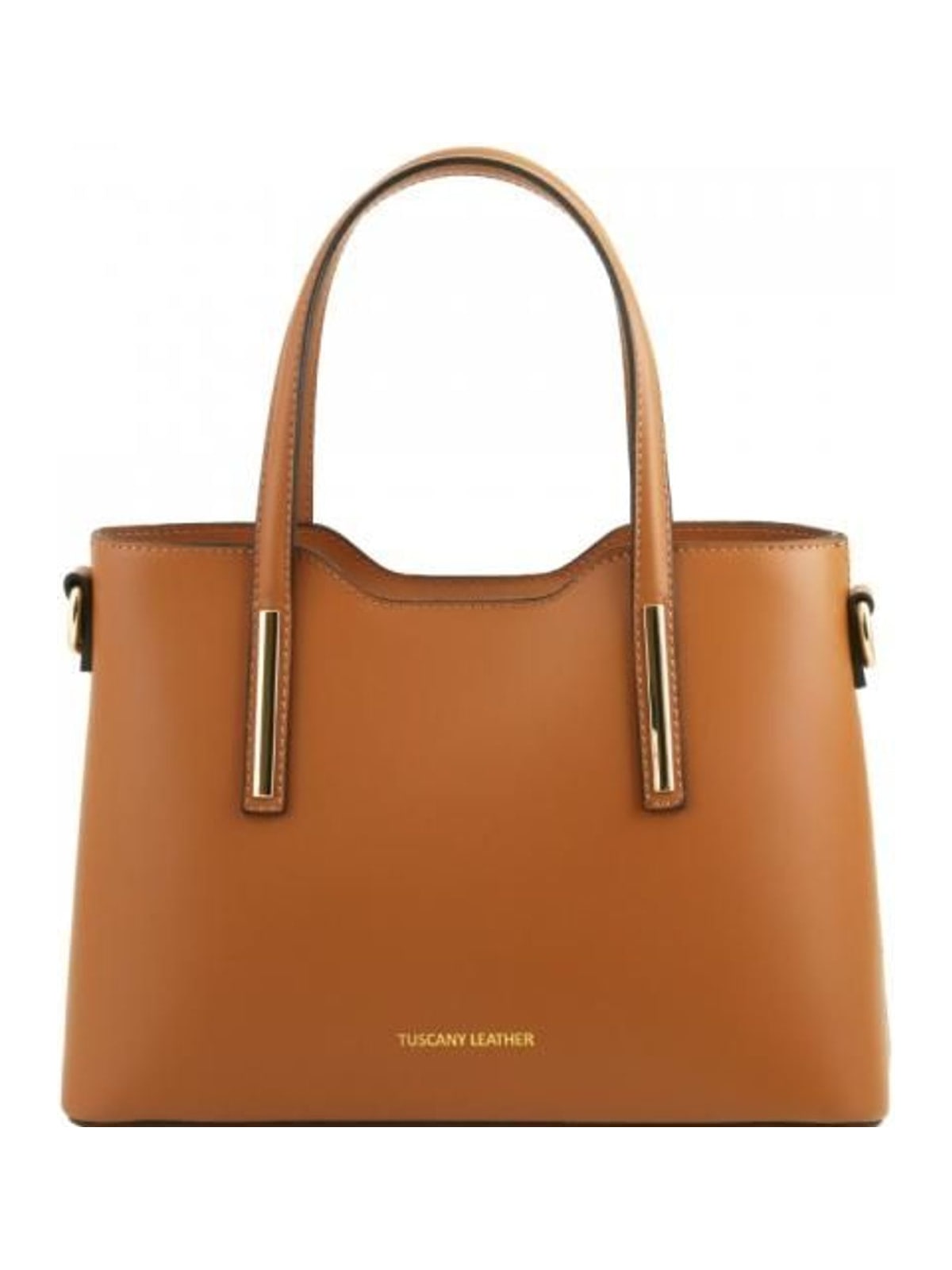 Γυναικεία Τσάντα Δερμάτινη TL141521 Tuscany Leather Olimpia S Κονιάκ Καφέ