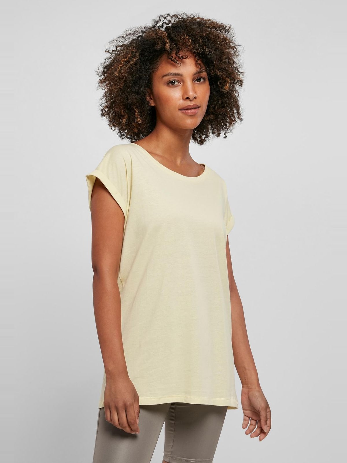 Γυναικείο T-Shirt BY021 Build Your Brand Soft Yellow softyellow