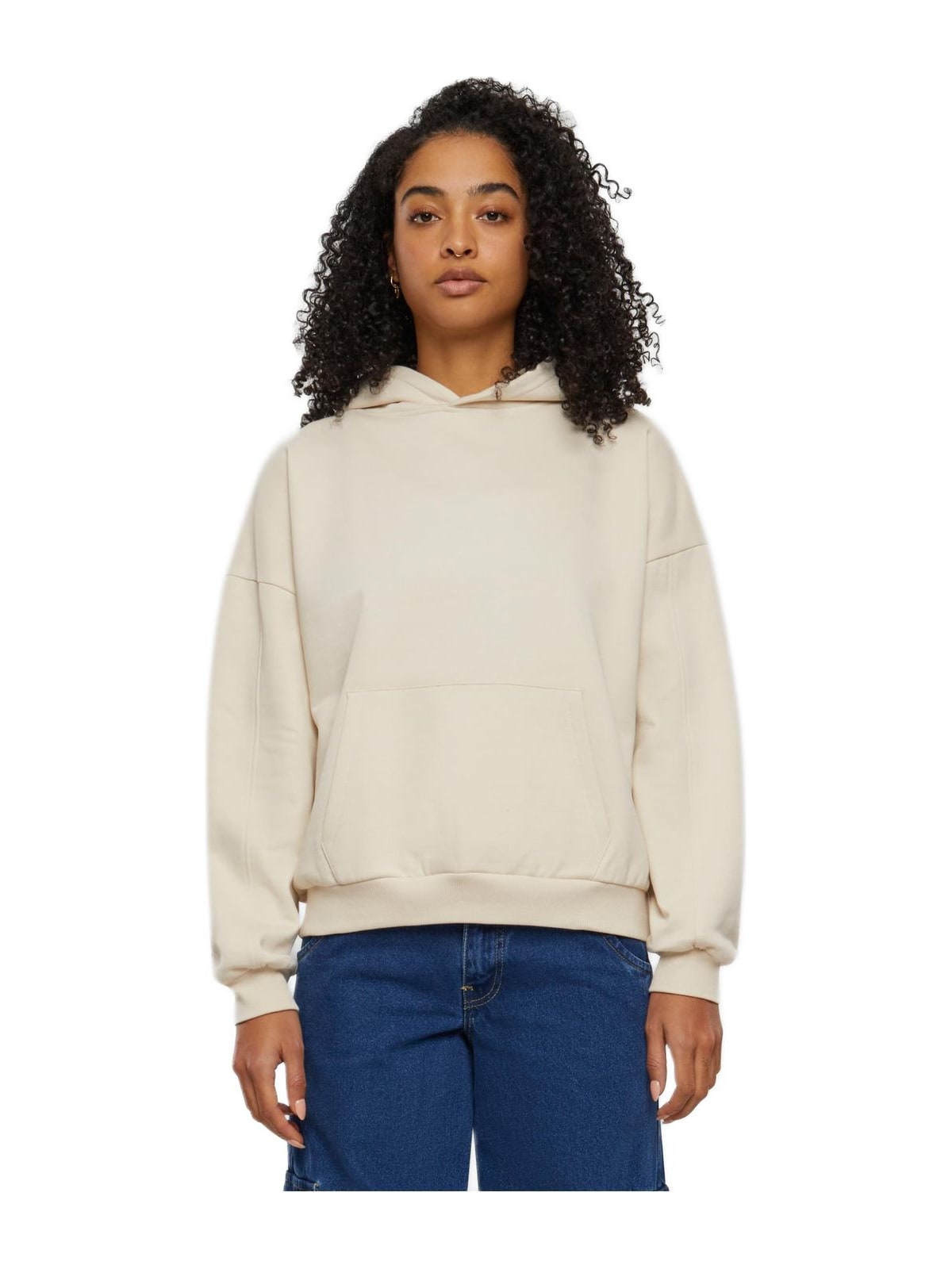 Ladies Organic Oversized Hoody Urban Classics TB6132-02903 whitesand