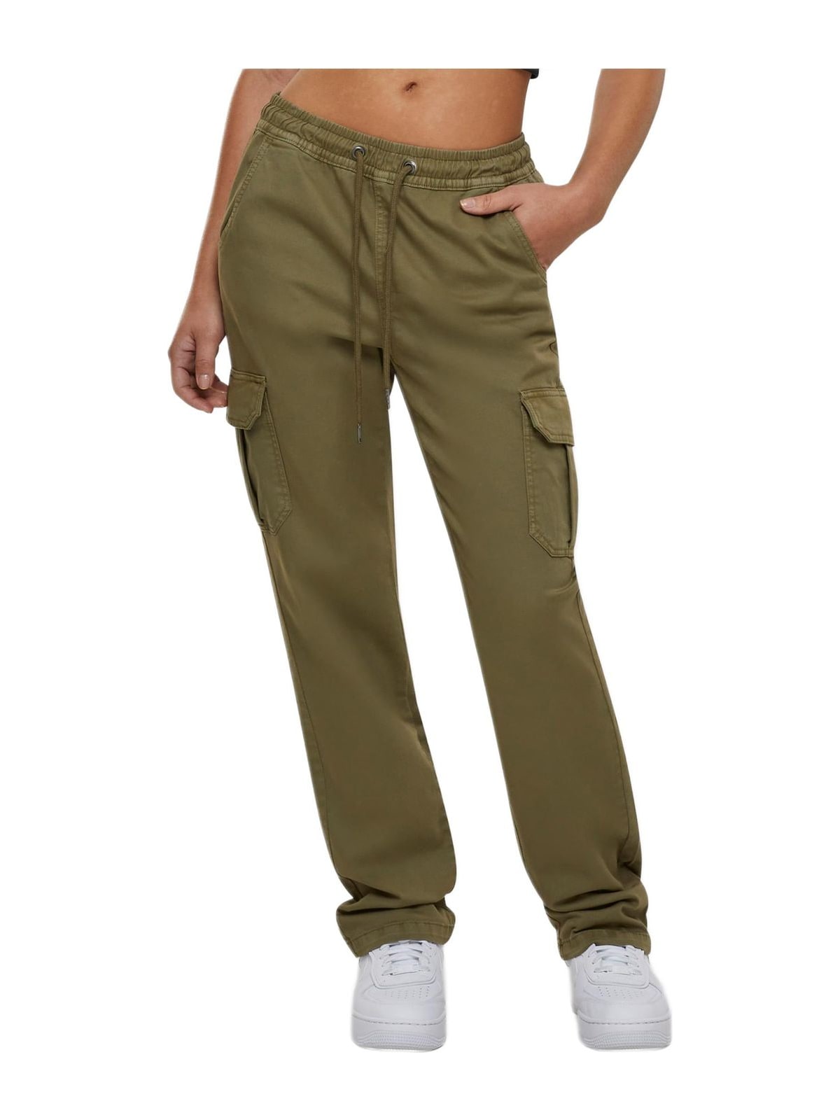Γυναικείο Ψηλόμεσο Παντελόνι Cargo Twill TB6158 Urban Classics Tiniolive