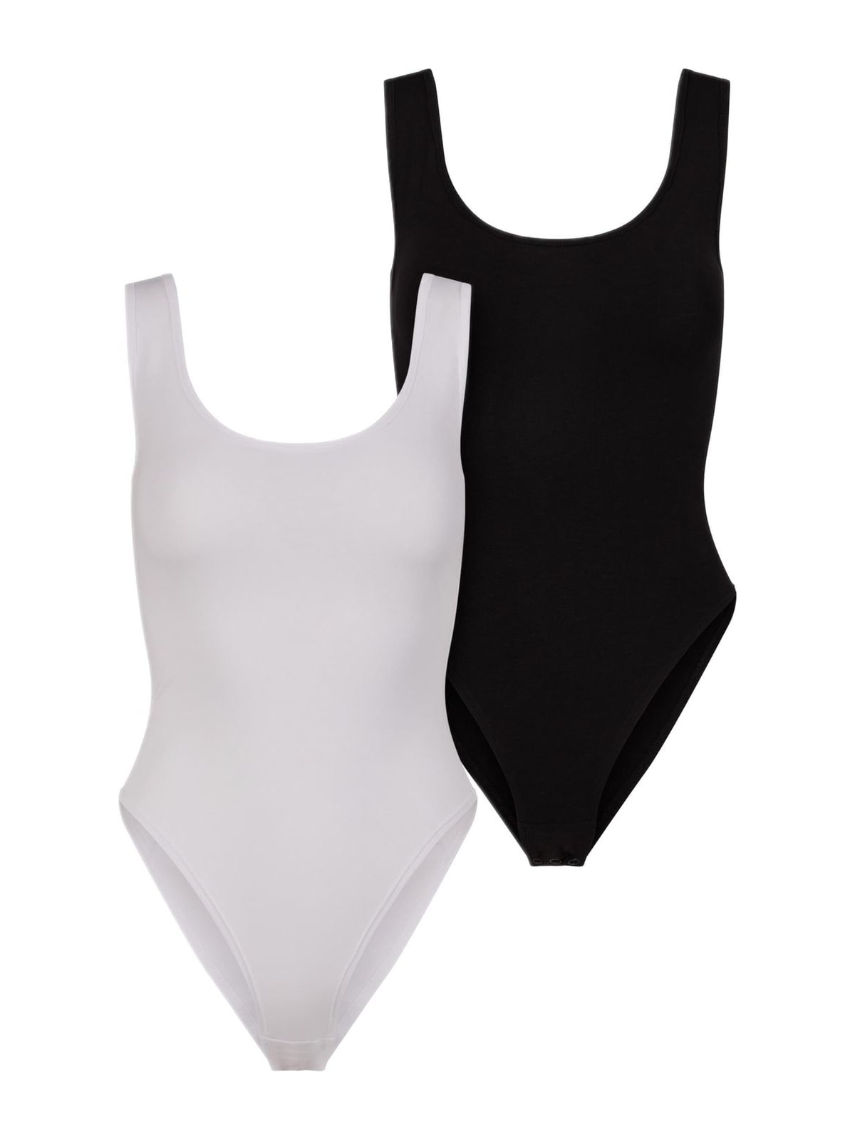 Ladies Organic Tank Body 2-Pack Urban Classics TB6172A white+black