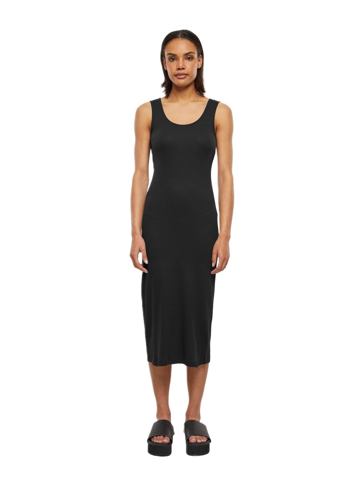 Γυναικείο Φόρεμα Rib Top TB6190-00007 Urban Classics Black