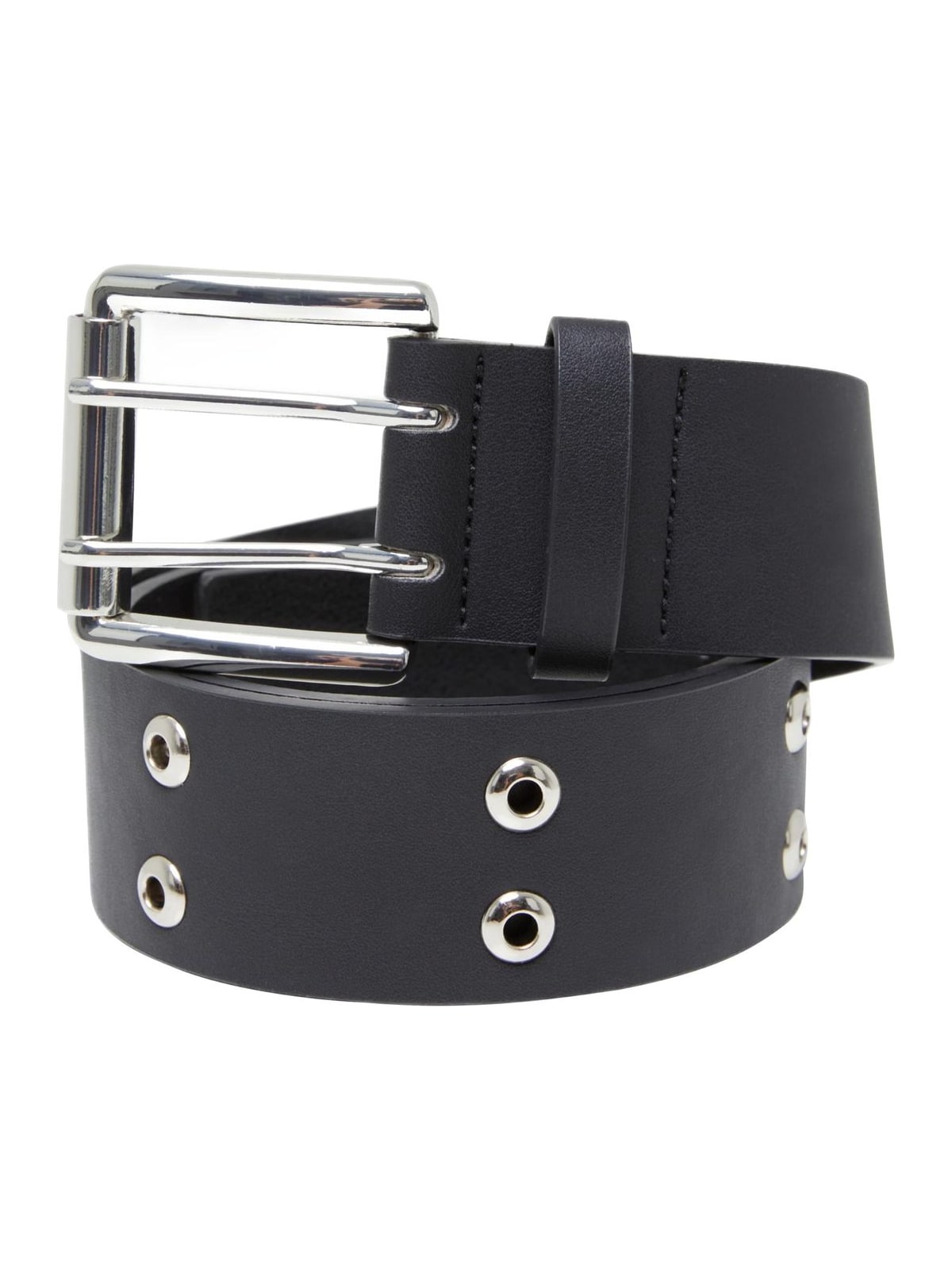 Double Eyelet PU Ζώνη Urban Classics TB6813-00007 black