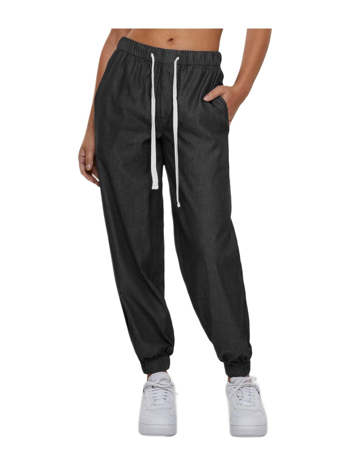 Γυναικεία Φόρμα TB6816 Urban Classics Light Denim Black