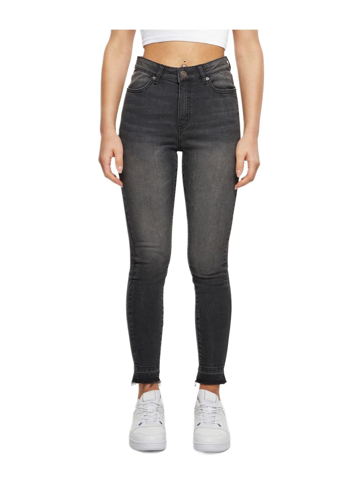 Skinny Fit Jeans TB6865-00709 Urban Classics black washed
