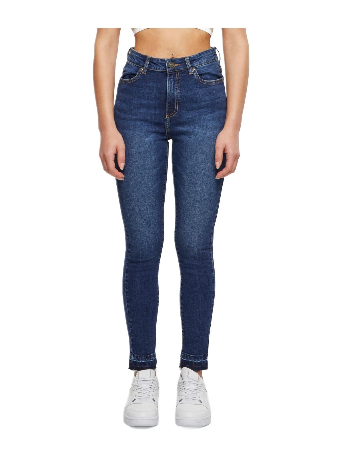Παντελόνι Jeans Skinny Fit TB6865-03641 Urban Classics darkblue washed