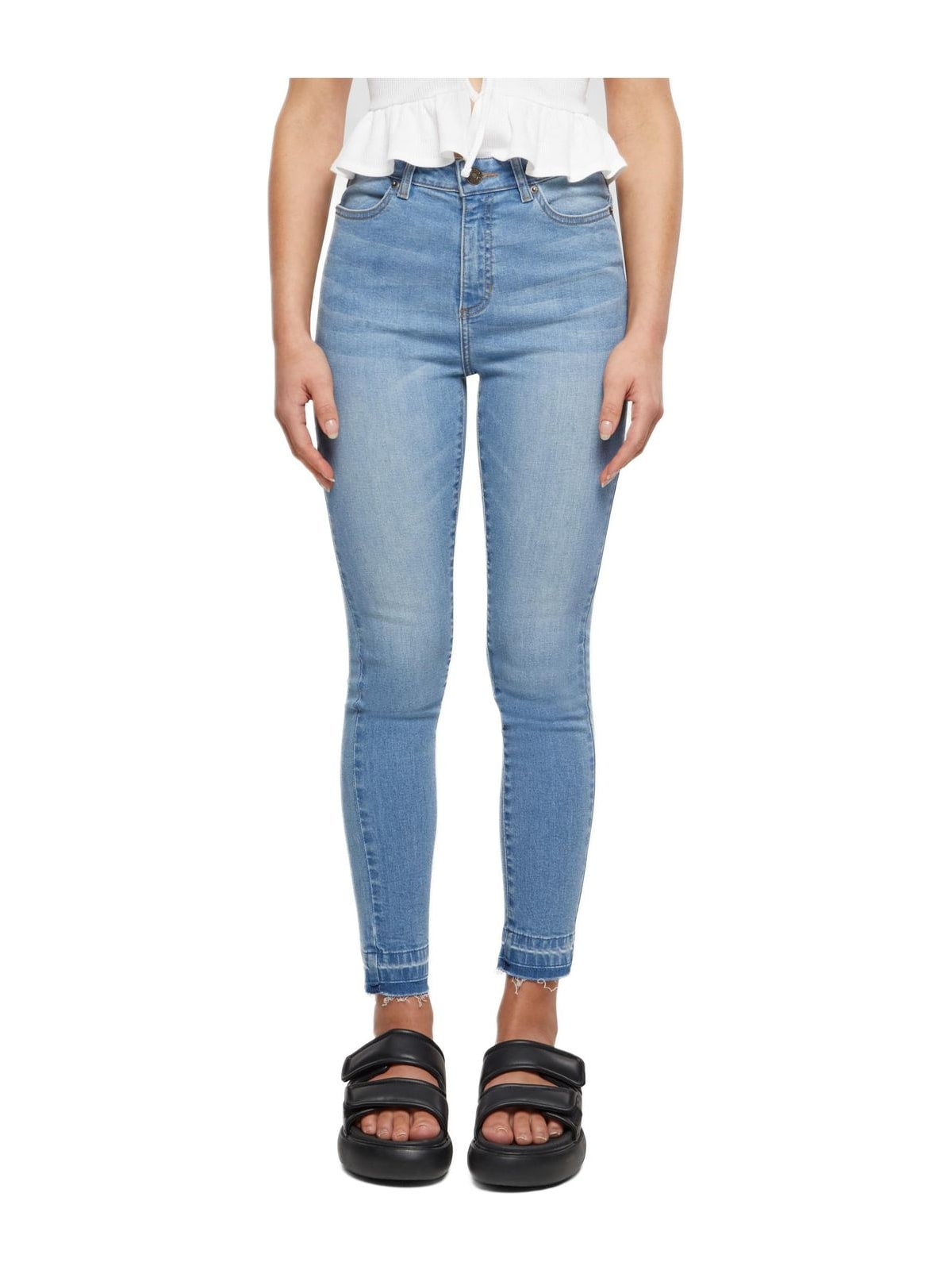 Παντελόνι Τζιν Skinny Fit TB6865 Urban Classics Clearblue Bleached