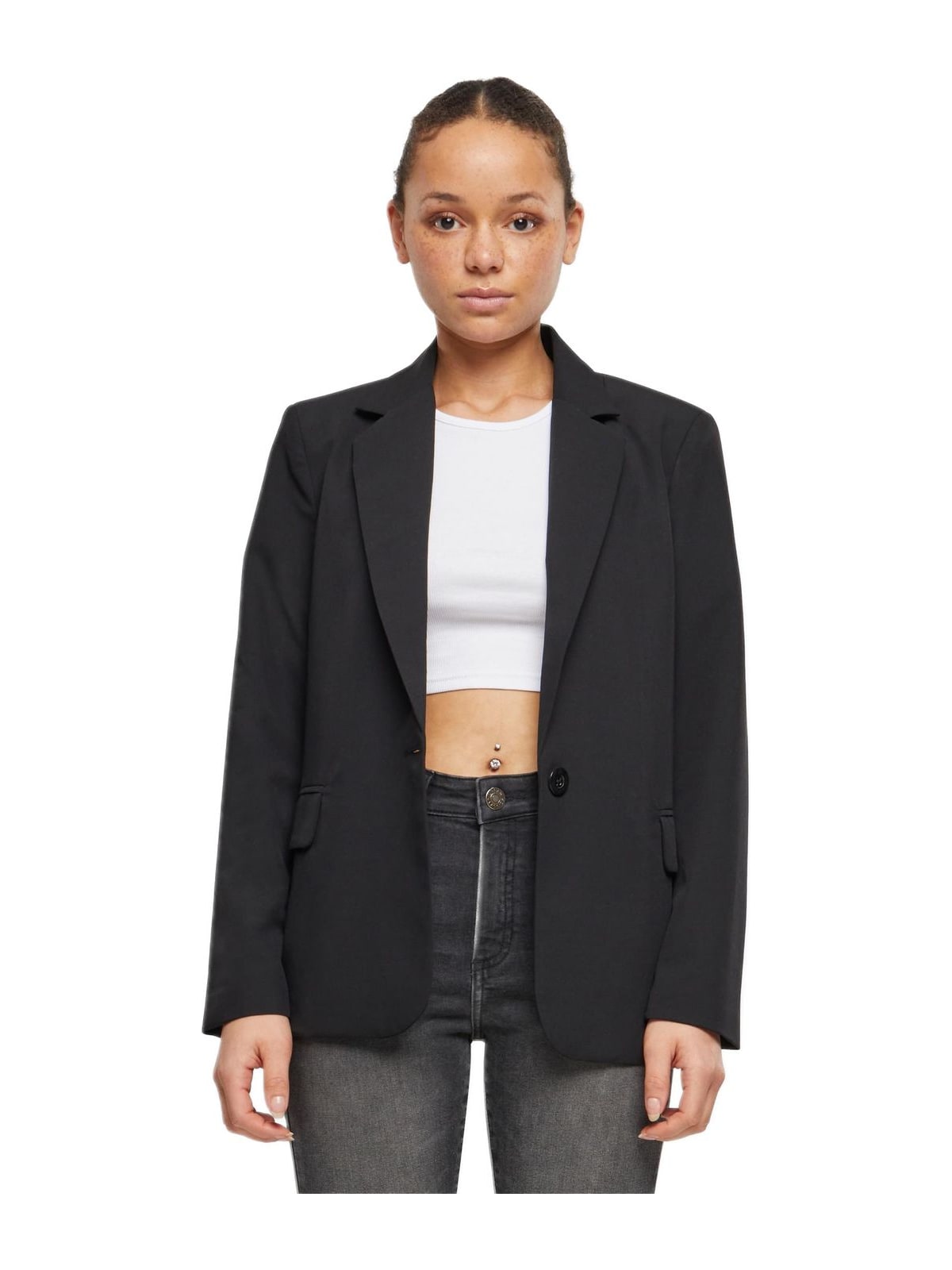 Ladies Basic Blazer Urban Classics TB6890 black
