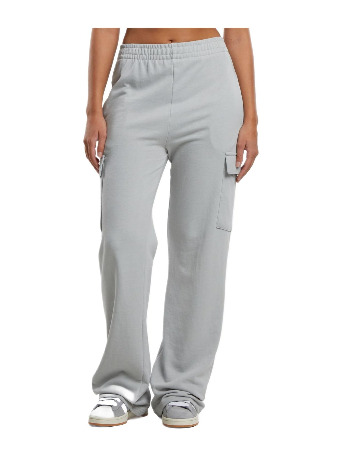Ladies Baggy Light Terry Sweat Pants Urban Classics TB6857-02946 Lightasphalt