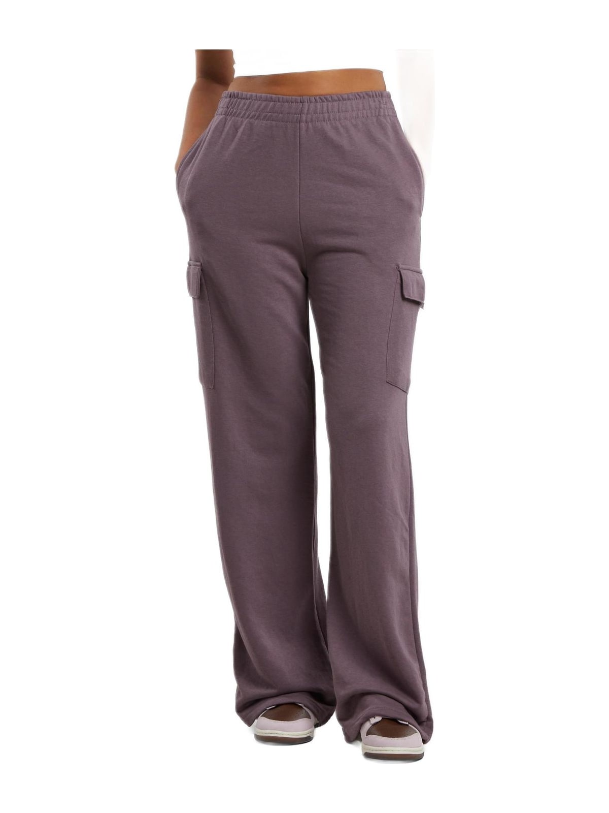 Ladies Baggy Light Terry Sweat Pants Urban Classics TB6857-17534 Fadedpurple