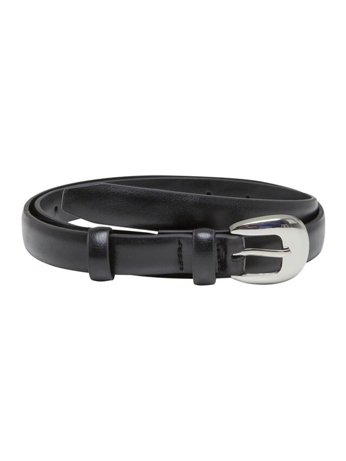 Ζώνη TB7208-02499 Urban Classics Chunky Buckle Slim Belt Black/Silver