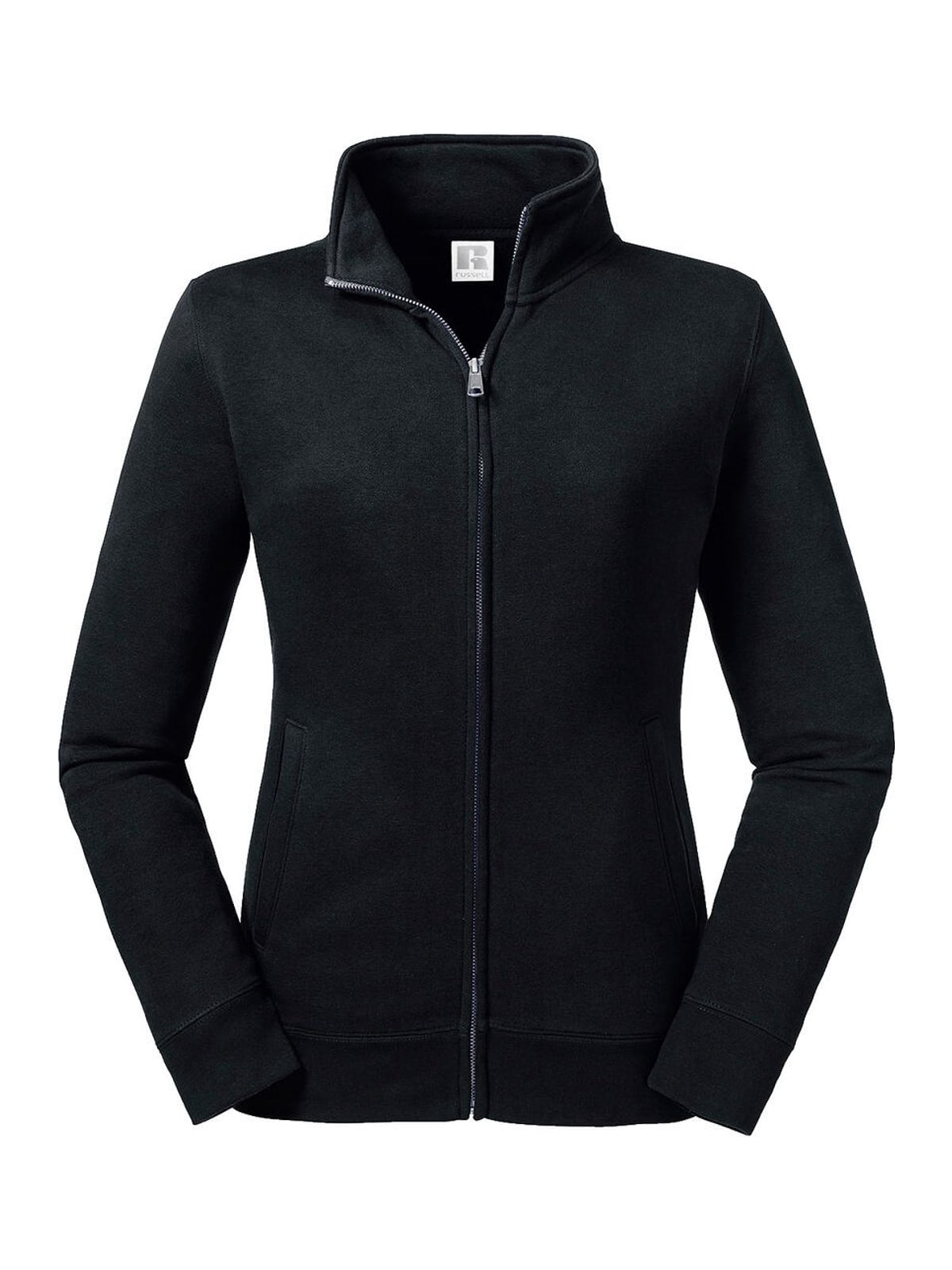 Γυναικείο Φούτερ με Φερμουάρ 0R267F0 Russell Authentic Zip Black