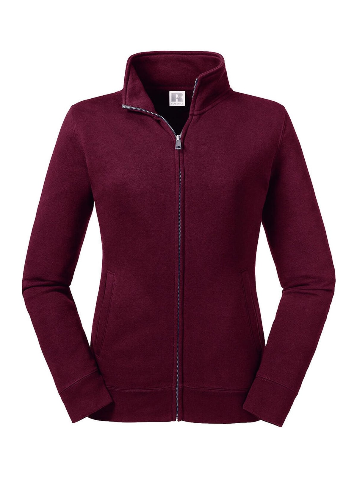 Γυναικείο Φούτερ με Φερμουάρ 0R267F0 Russell Authentic Zip Burgundy