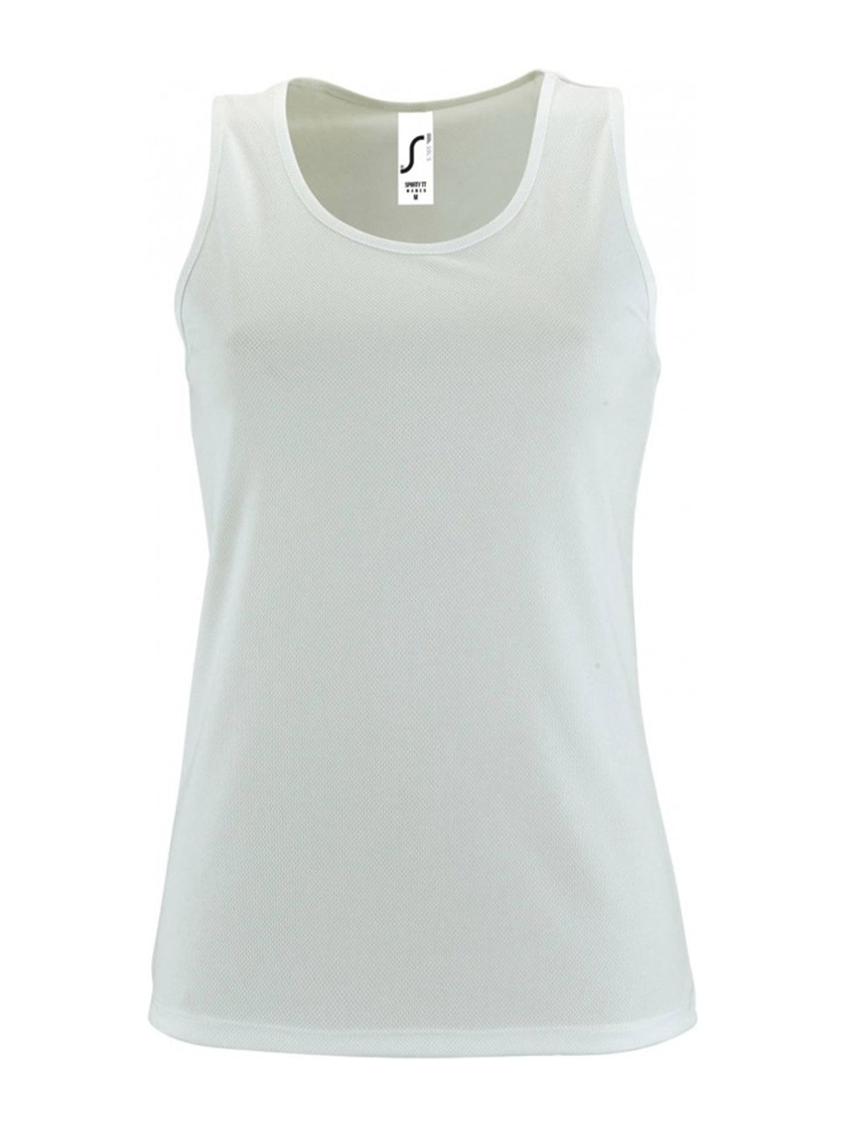 Γυναικείο Αμάνικο Αθλητικό Μπλουζάκι 02117 Sol's Sporty TT Women White
