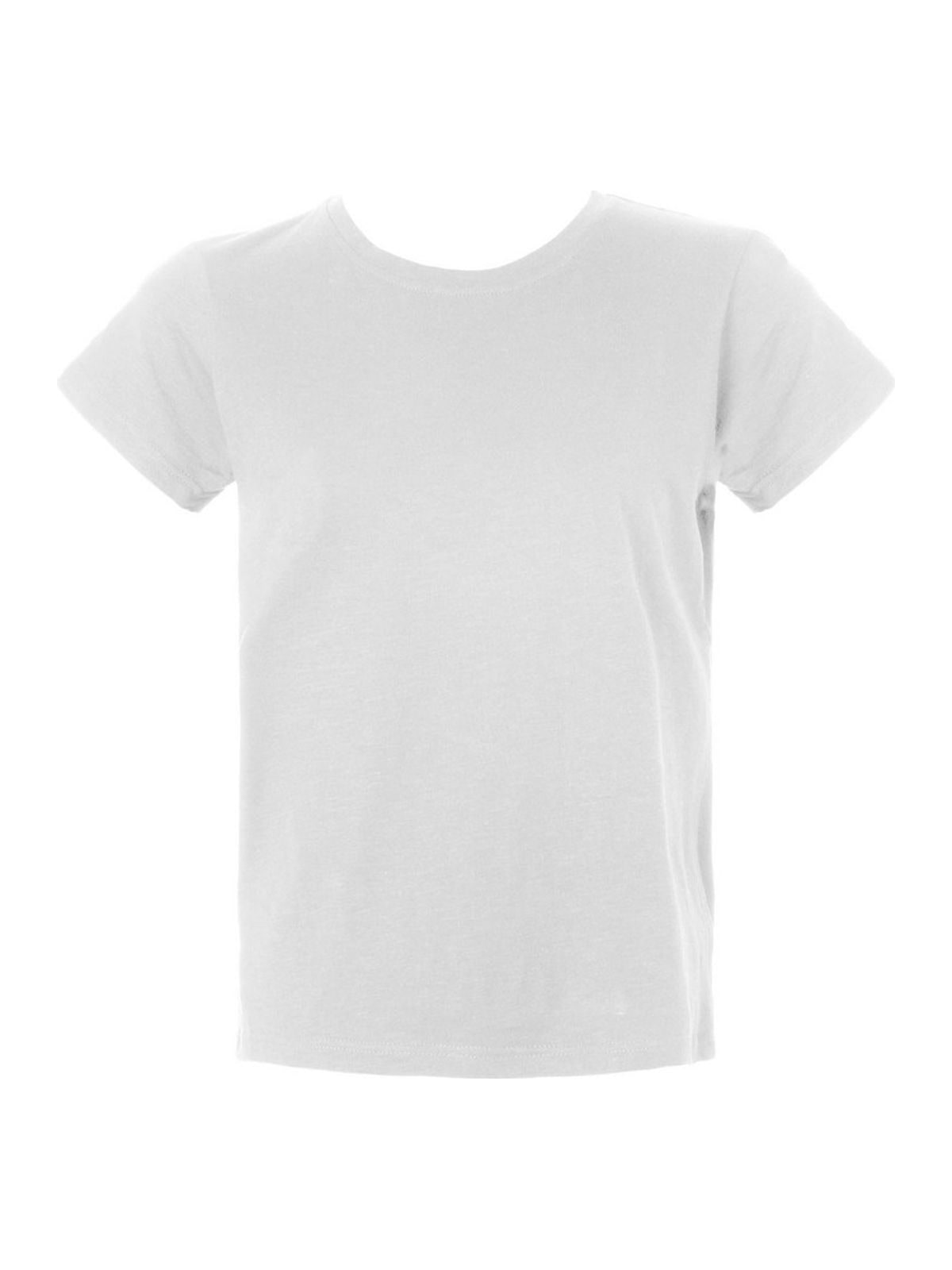 Γυναικεία Κοντομάνικη Φλάμα Μπλούζα 00580 About Basics Crystal White