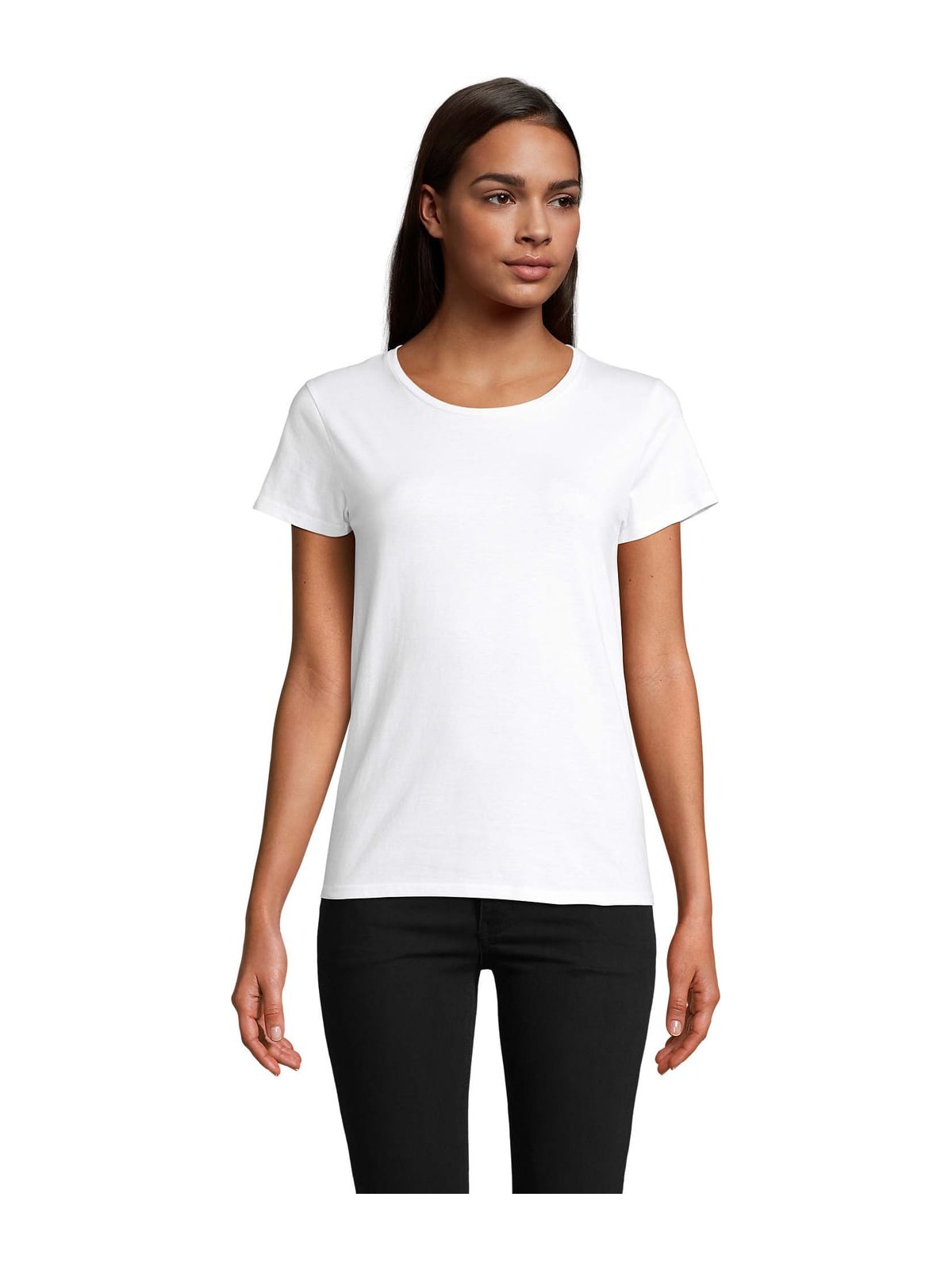 Γυναικείο T-shirt 03581 Sol's Crusader Women από Οργανικό Βαμβάκι White