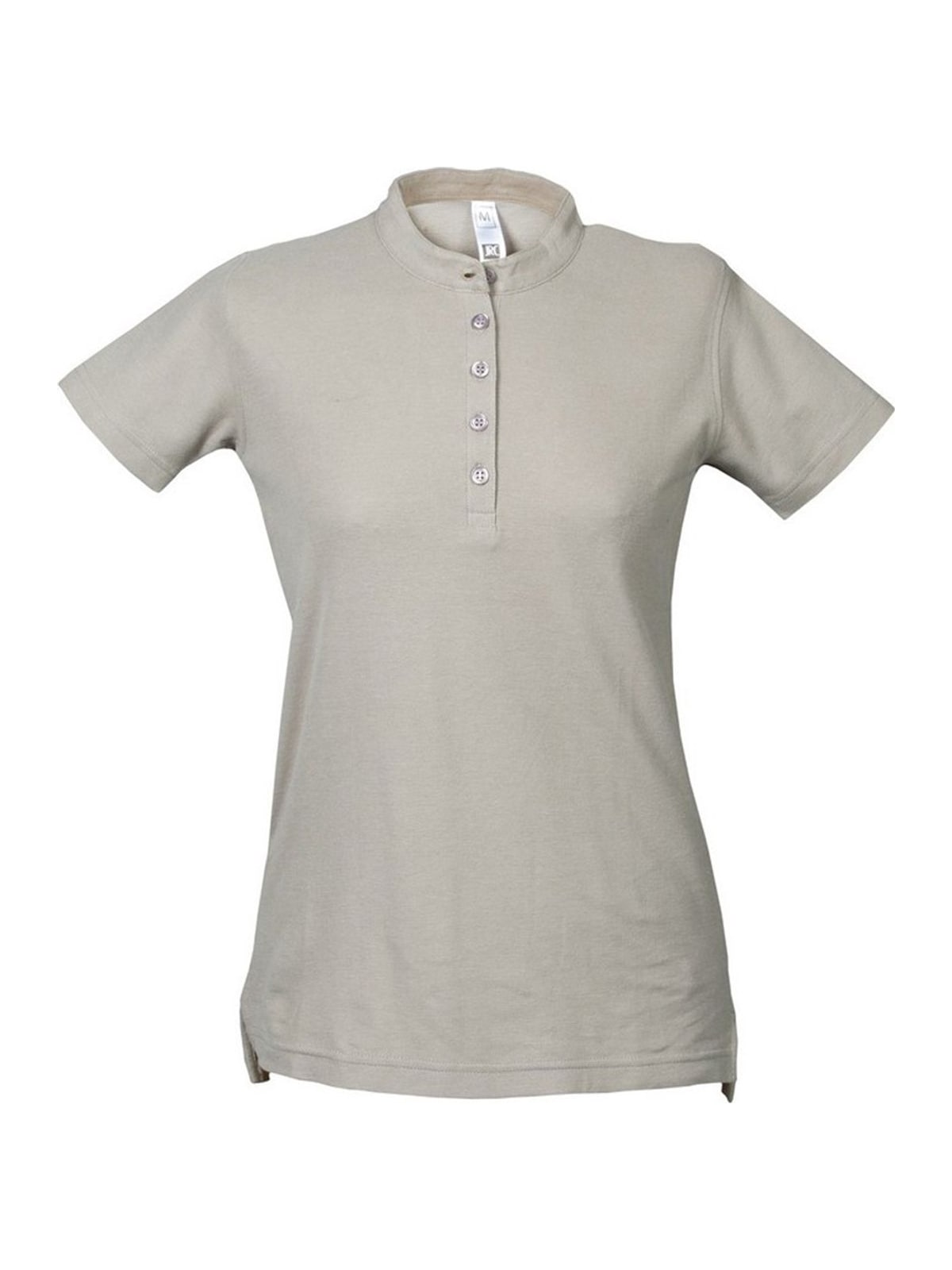 Γυναικεία Μπλούζα Πόλο Kuwait Lady JRC Πικέ με Γιακά Μάο Light Grey